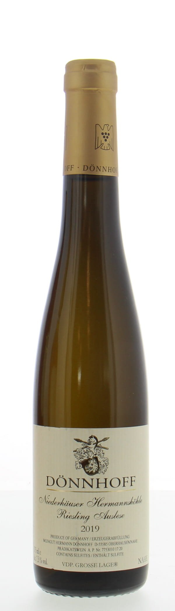 Donnhoff - Niederhauser Hermanshohle Riesling Auslese Goldkapsel 2019