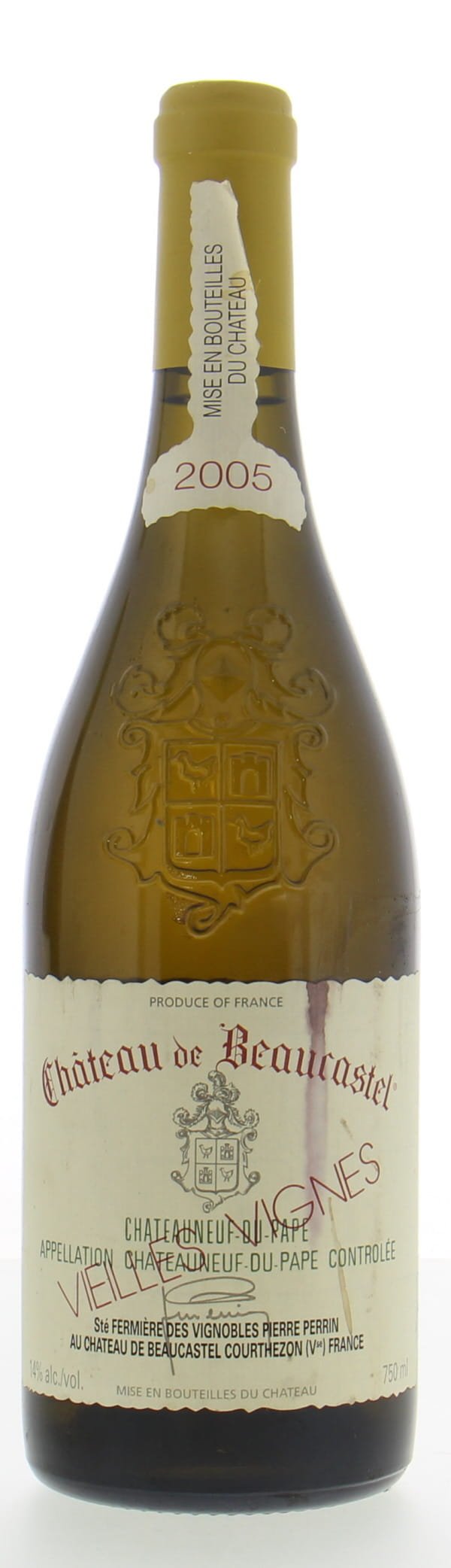 Chateau de Beaucastel - Chateauneuf du Pape Blanc Vieille Vignes 2005