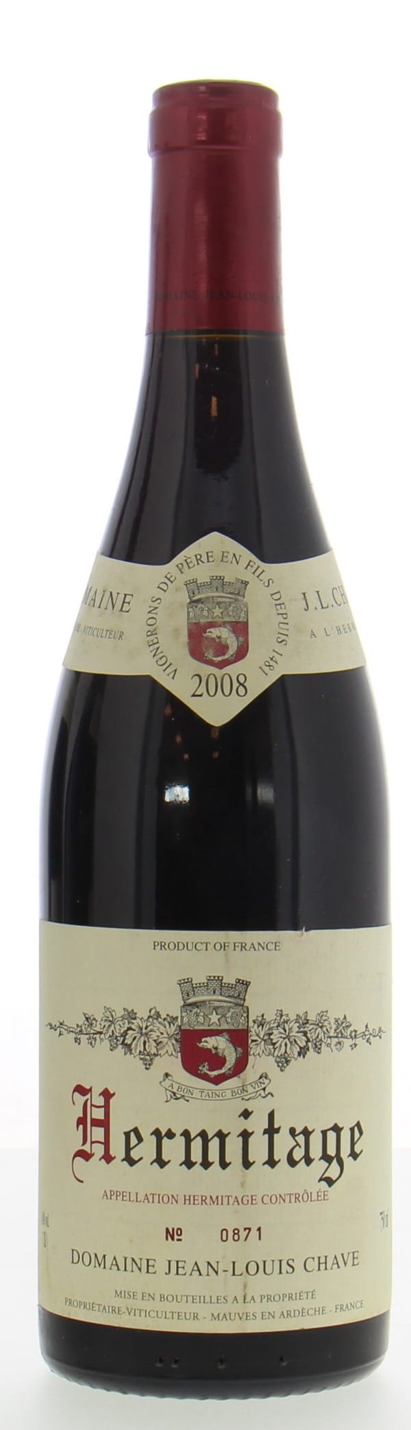 Jean-Louis Chave - Hermitage 2008