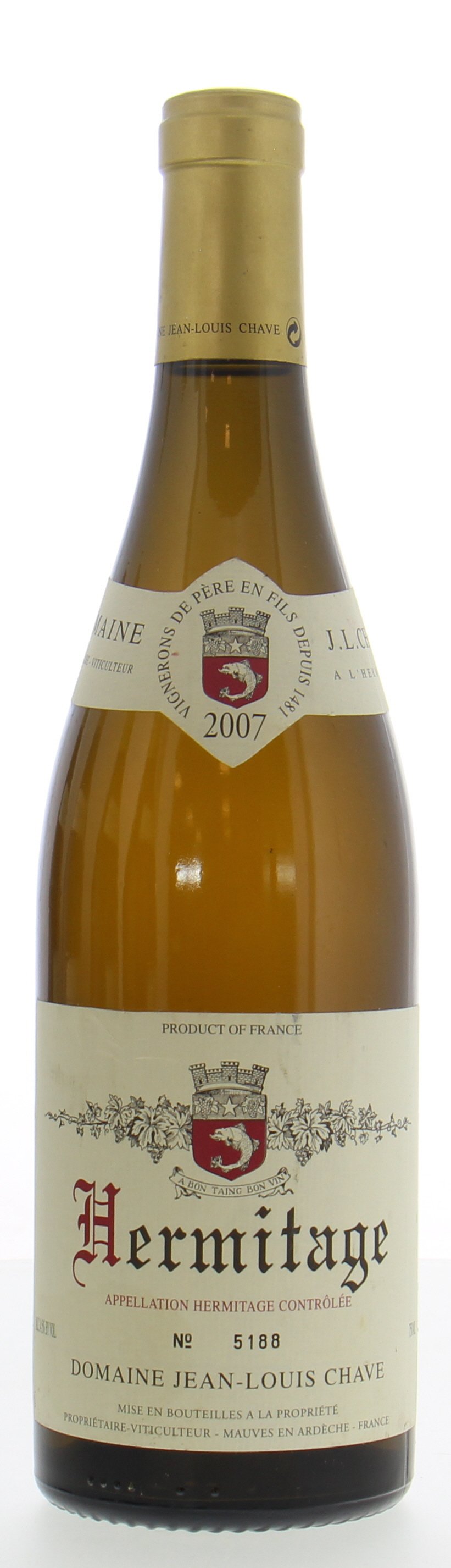 Jean-Louis Chave - Hermitage Blanc 2007