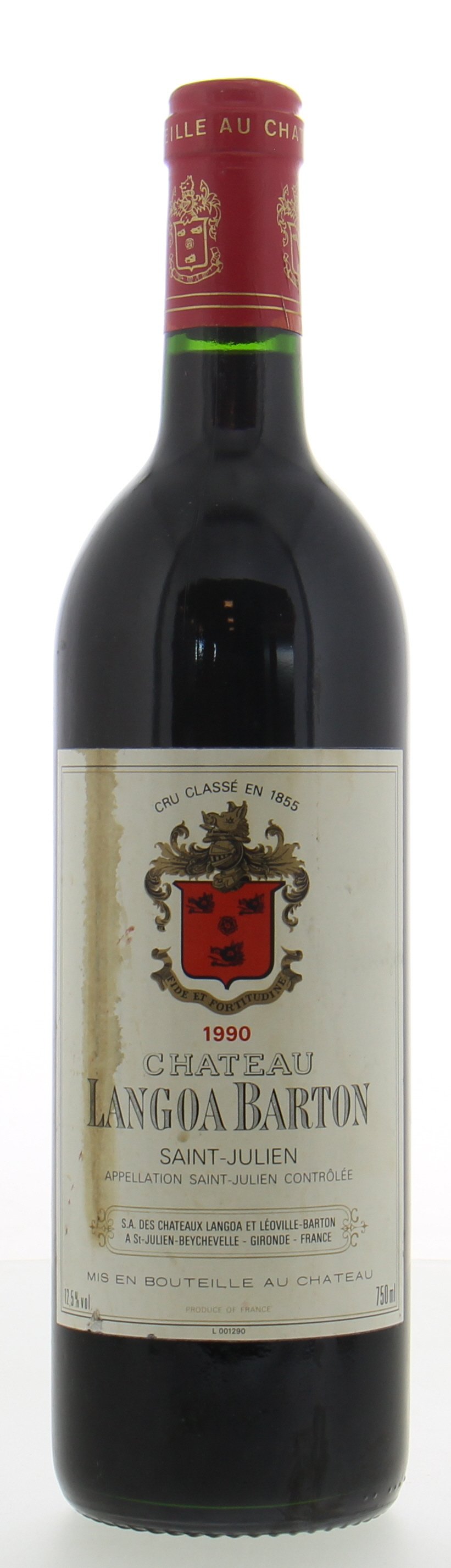 Chateau Langoa Barton - Chateau Langoa Barton 1990