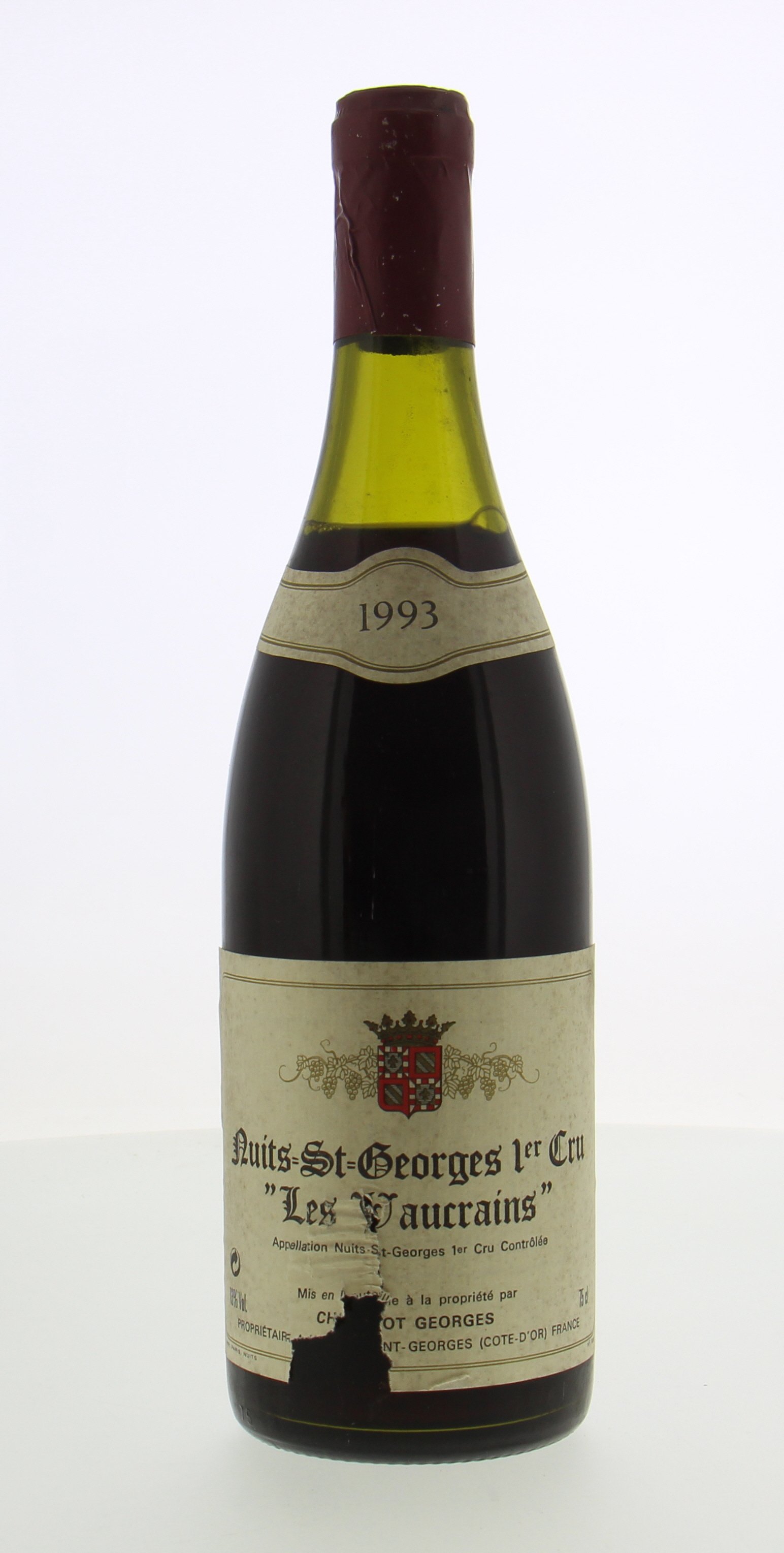 Domaine Georges Chicotot - Nuits St. Georges Le Vaucrains 1er cru 1993