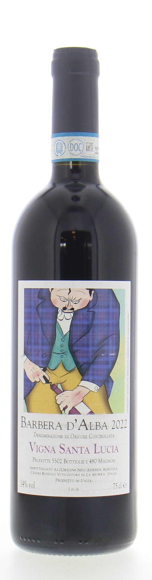 Cesare Bussolo - Barbera d'Alba Vigna Santa Lucia 2022