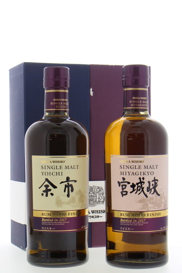 Yoichi - Miyagikyo & Yoichi Rum Wood Finish 