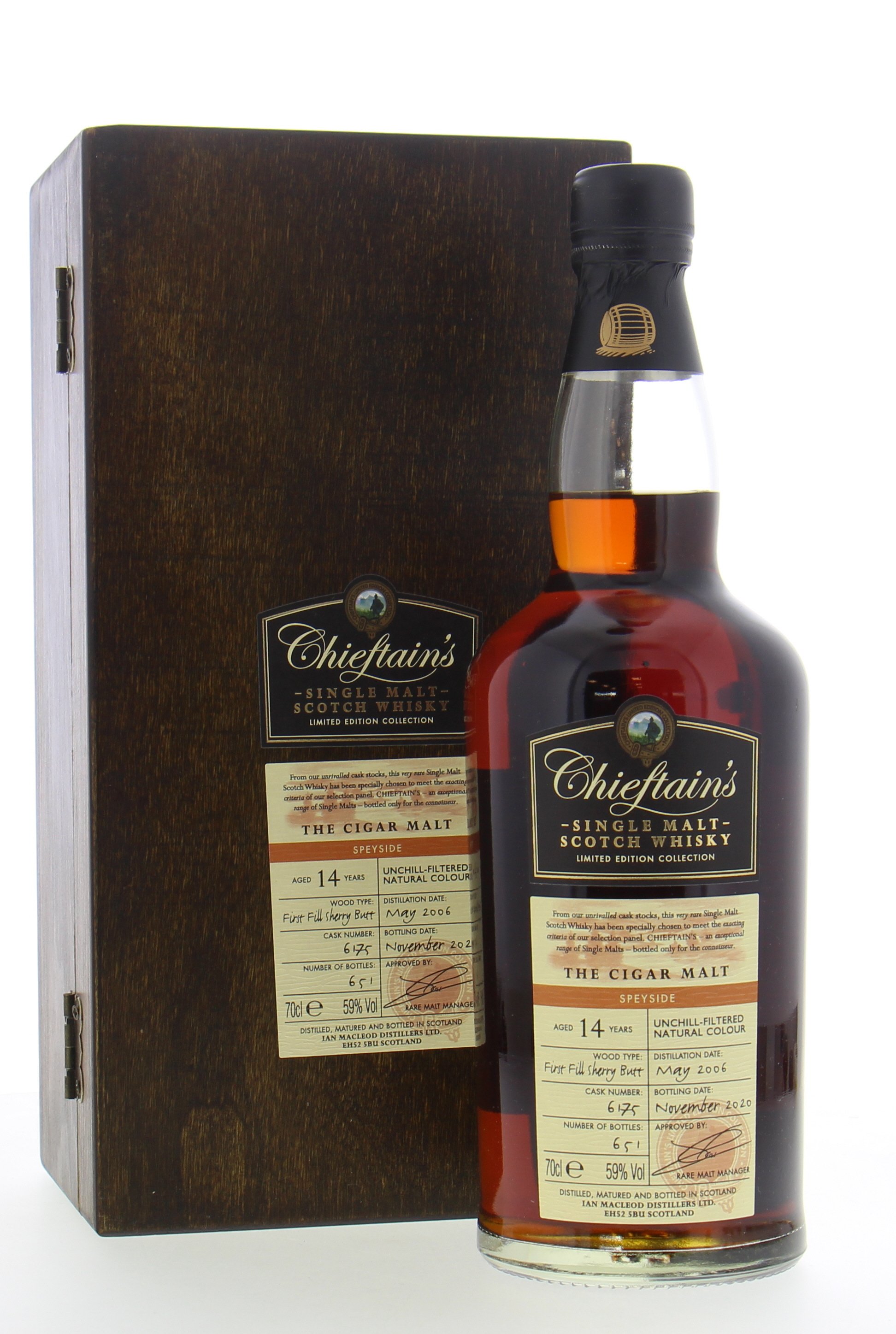 Ian Macleod - The Cigar Malt 14 Years Old Cask 6175 2006 10158
