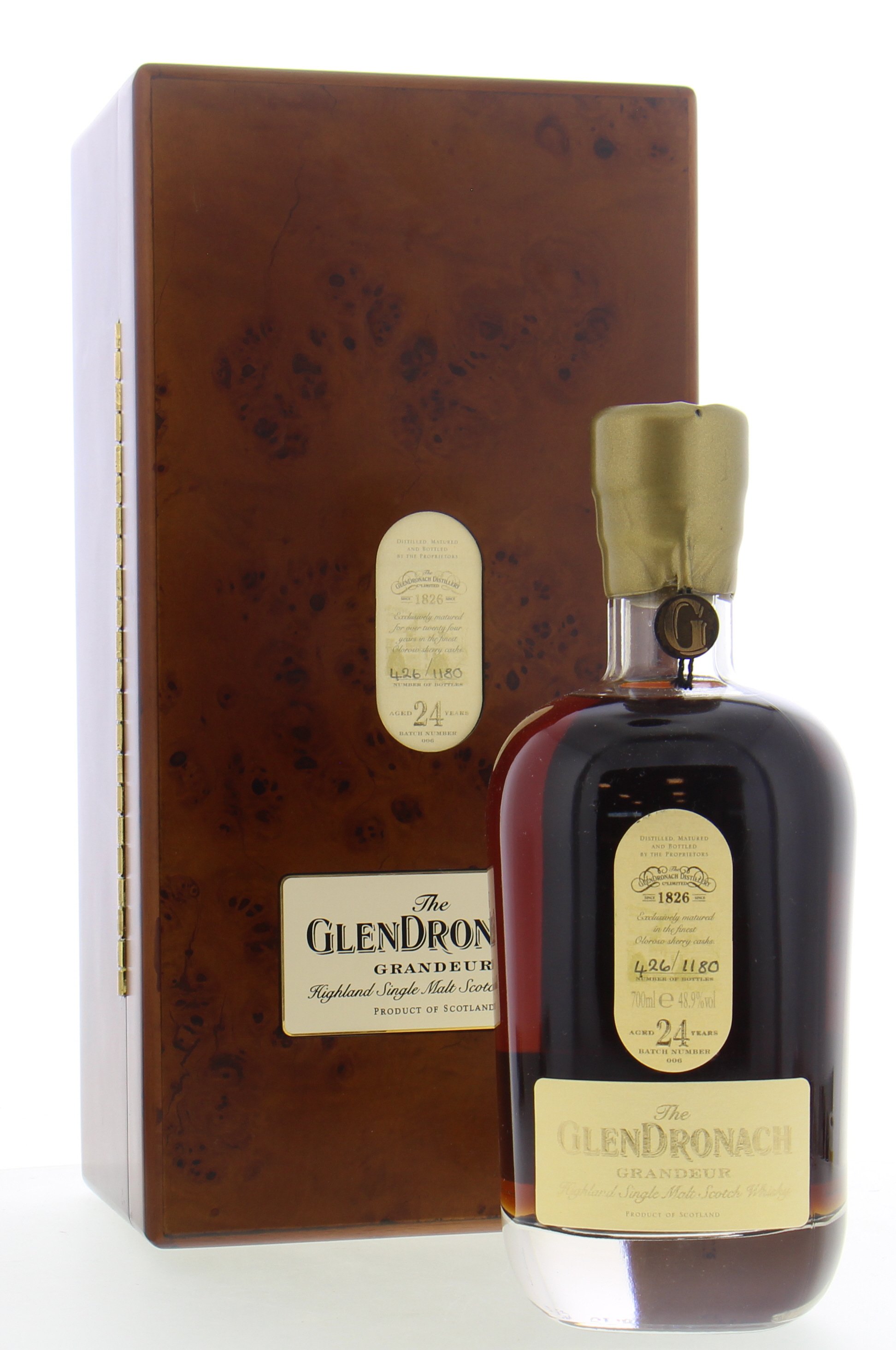Glendronach - Grandeur 24 years old Batch 6  10158