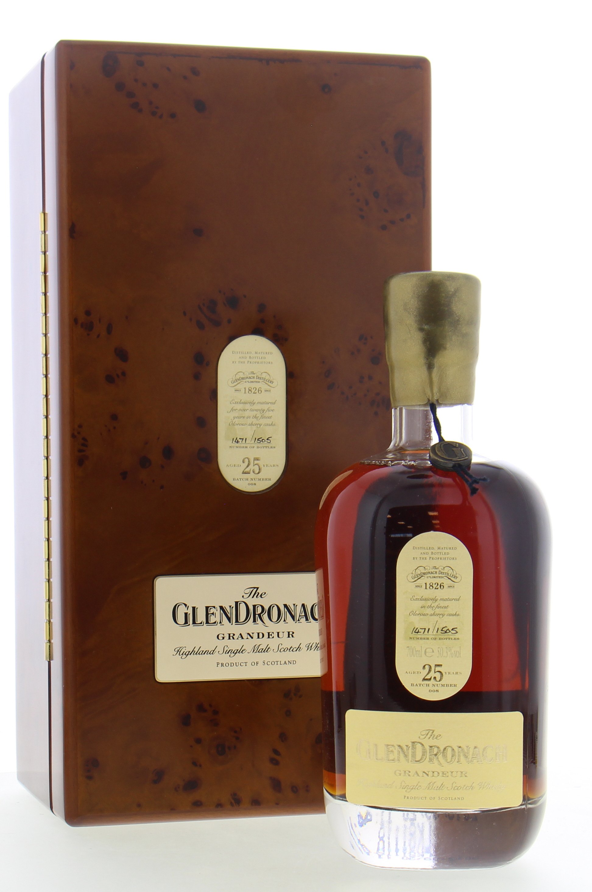 Glendronach - 25 Years Old Grandeur Batch 8  10158