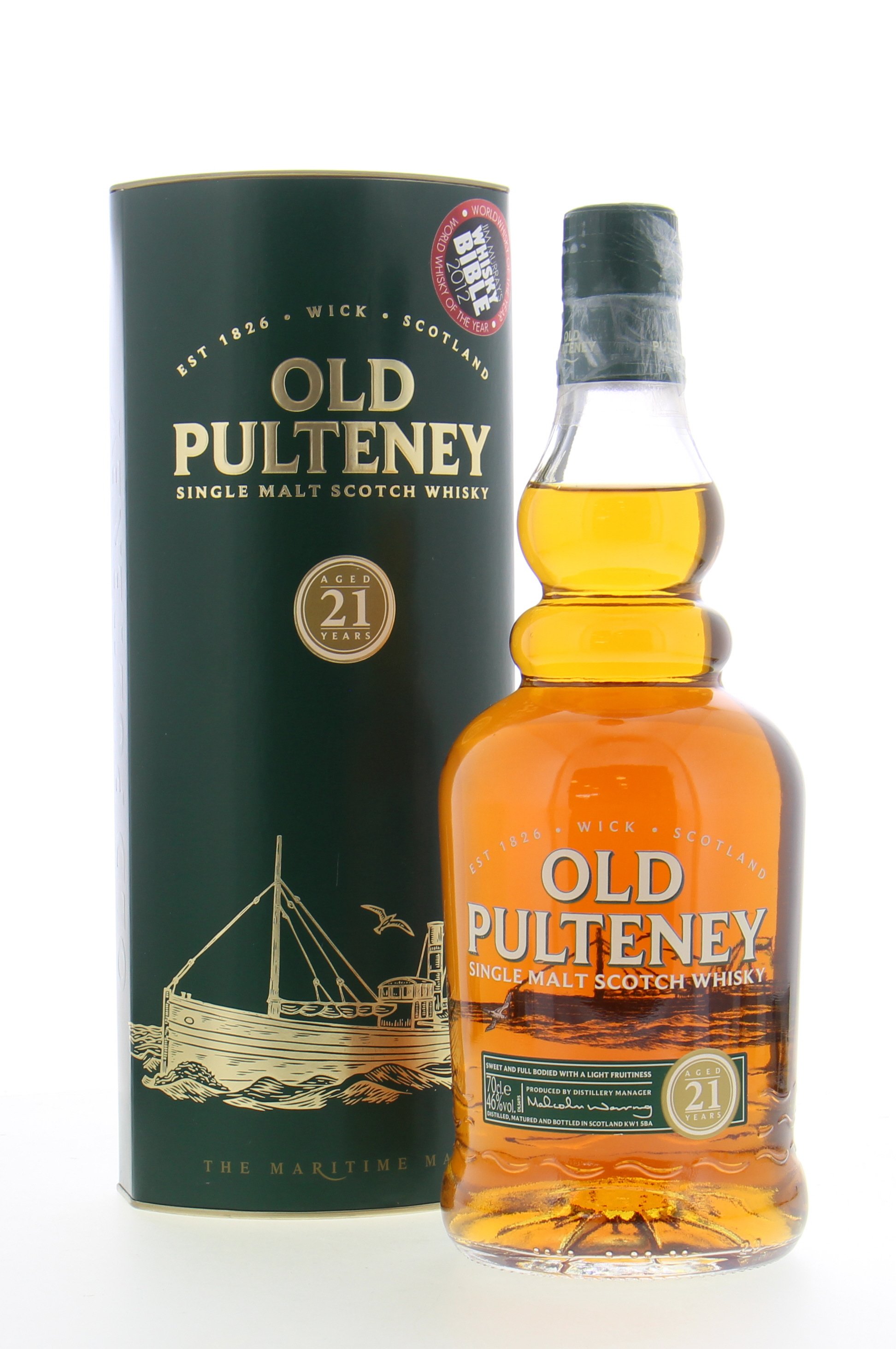 Old Pulteney - 21 Years Old NV 10158