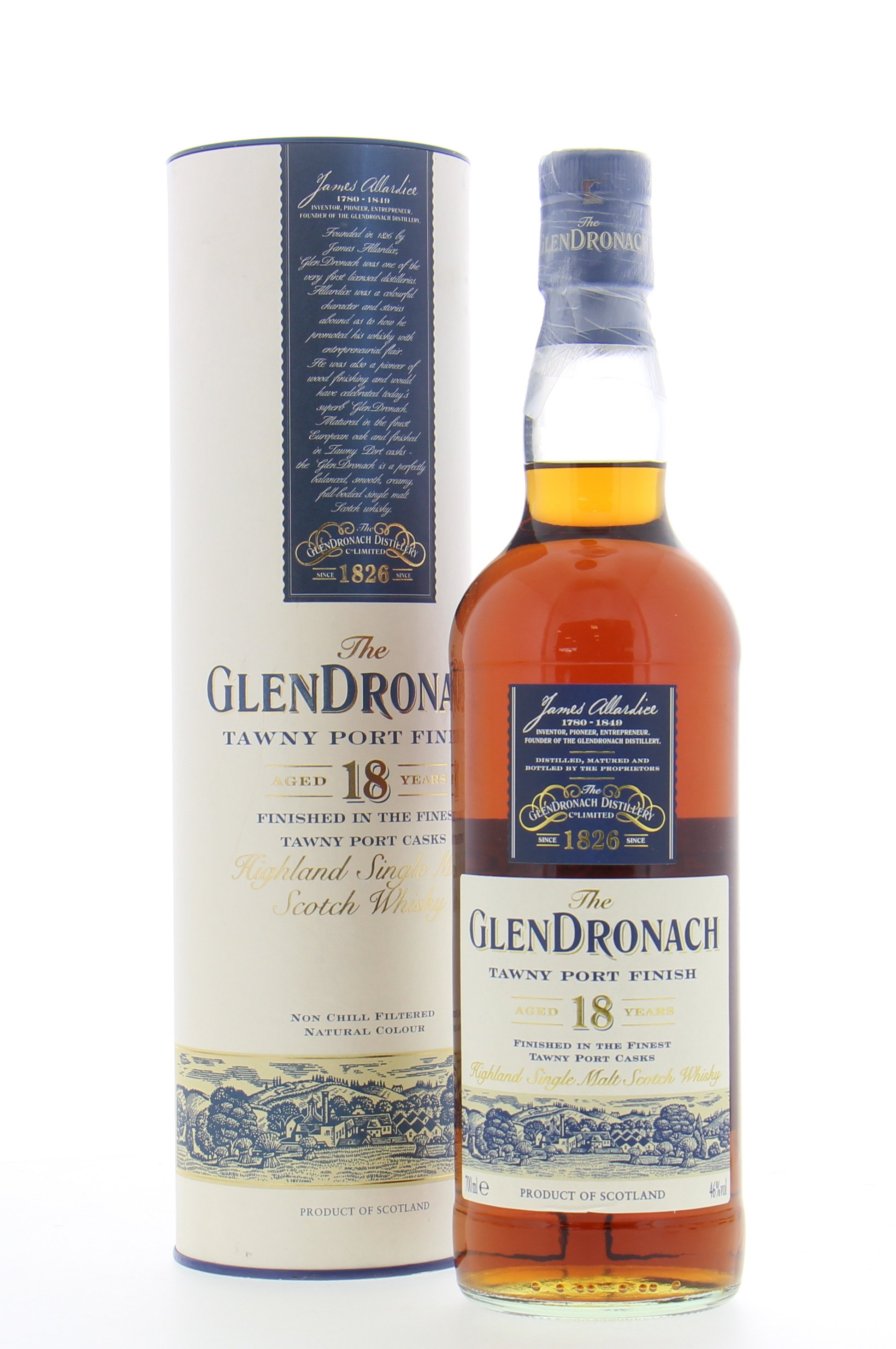 Glendronach - Tawny Port Finish 18 Years Old NV 10158