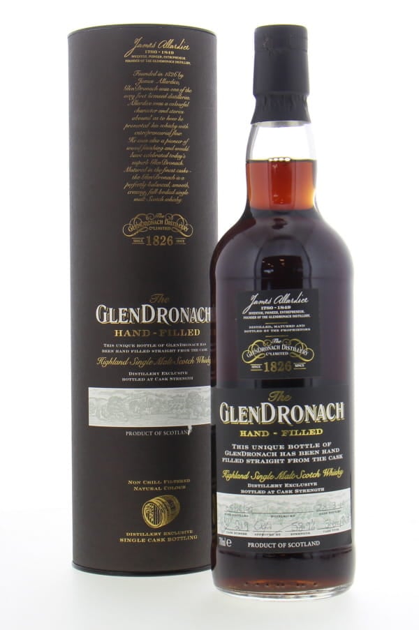 Glendronach - 25 Years Old Hand-filled at the distillery Single Cask 5086 54.7% 1992