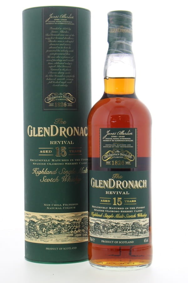Glendronach - 15 Years Old Revival 2014 edition NV
