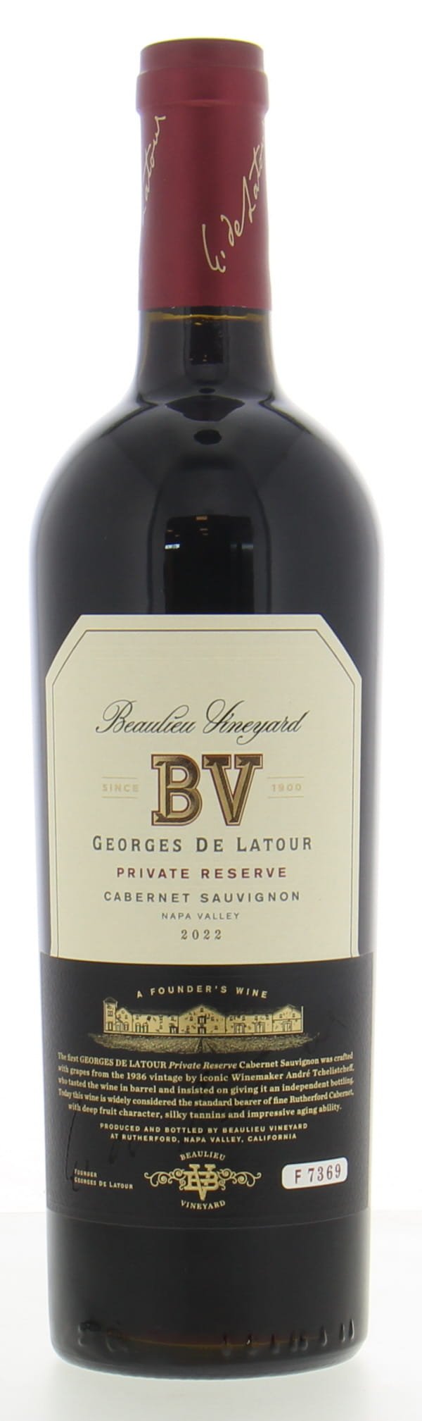 Beaulieu Vineyard - Georges de Latour Private Reserve Cabernet Sauvignon 2022