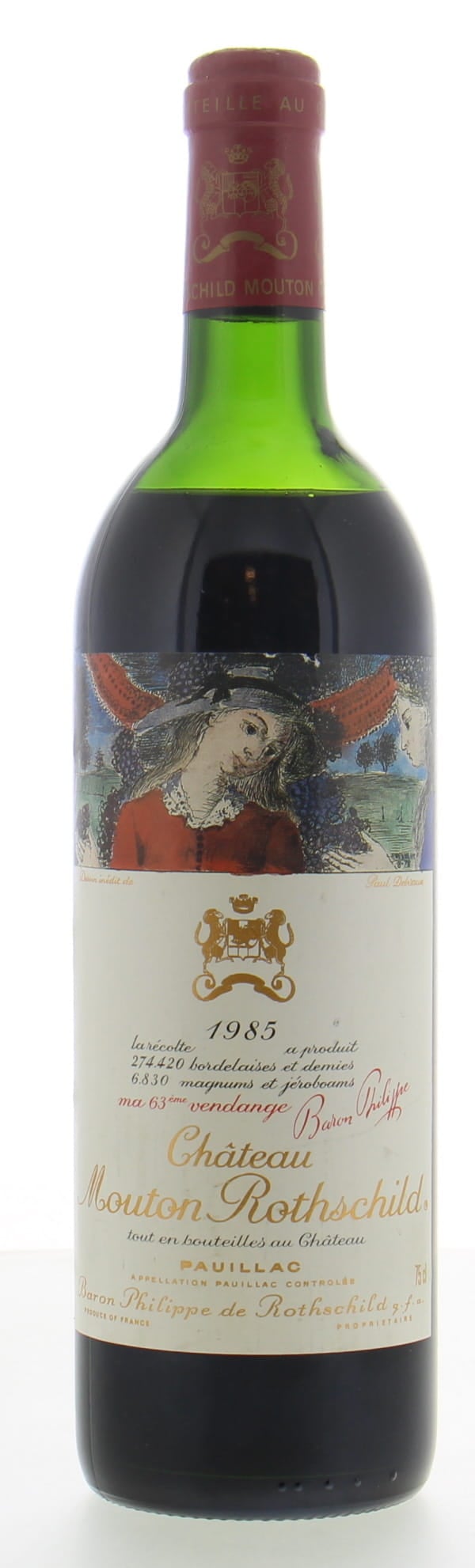 Chateau Mouton Rothschild - Chateau Mouton Rothschild 1985