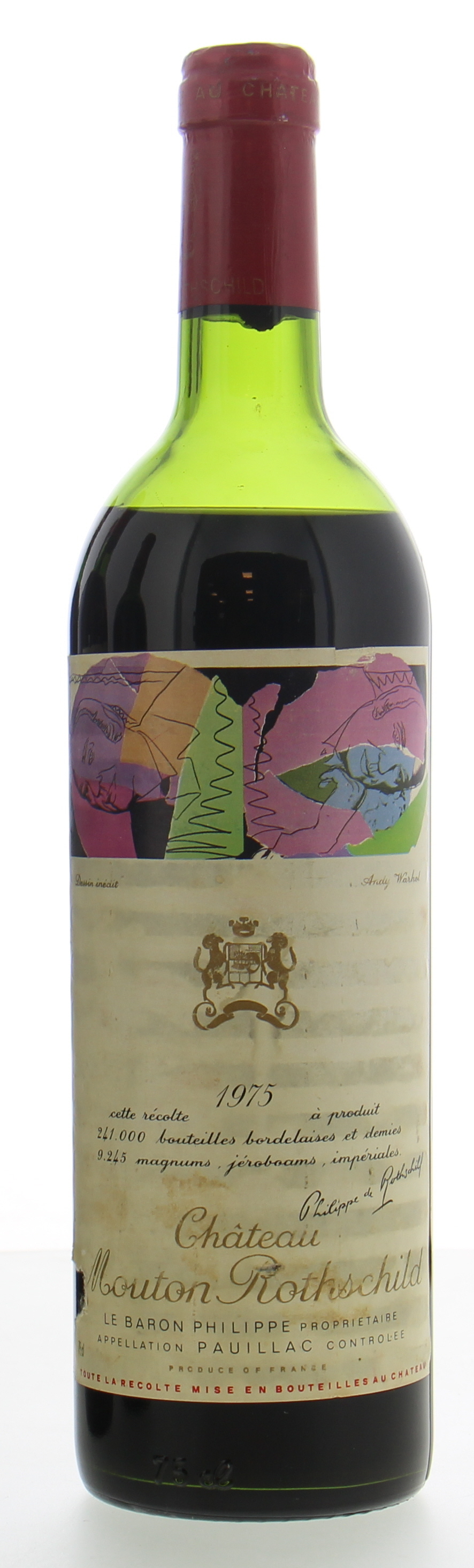 Château Mouton Rothschild 1975 Chateau Mouton Rothschild 1975