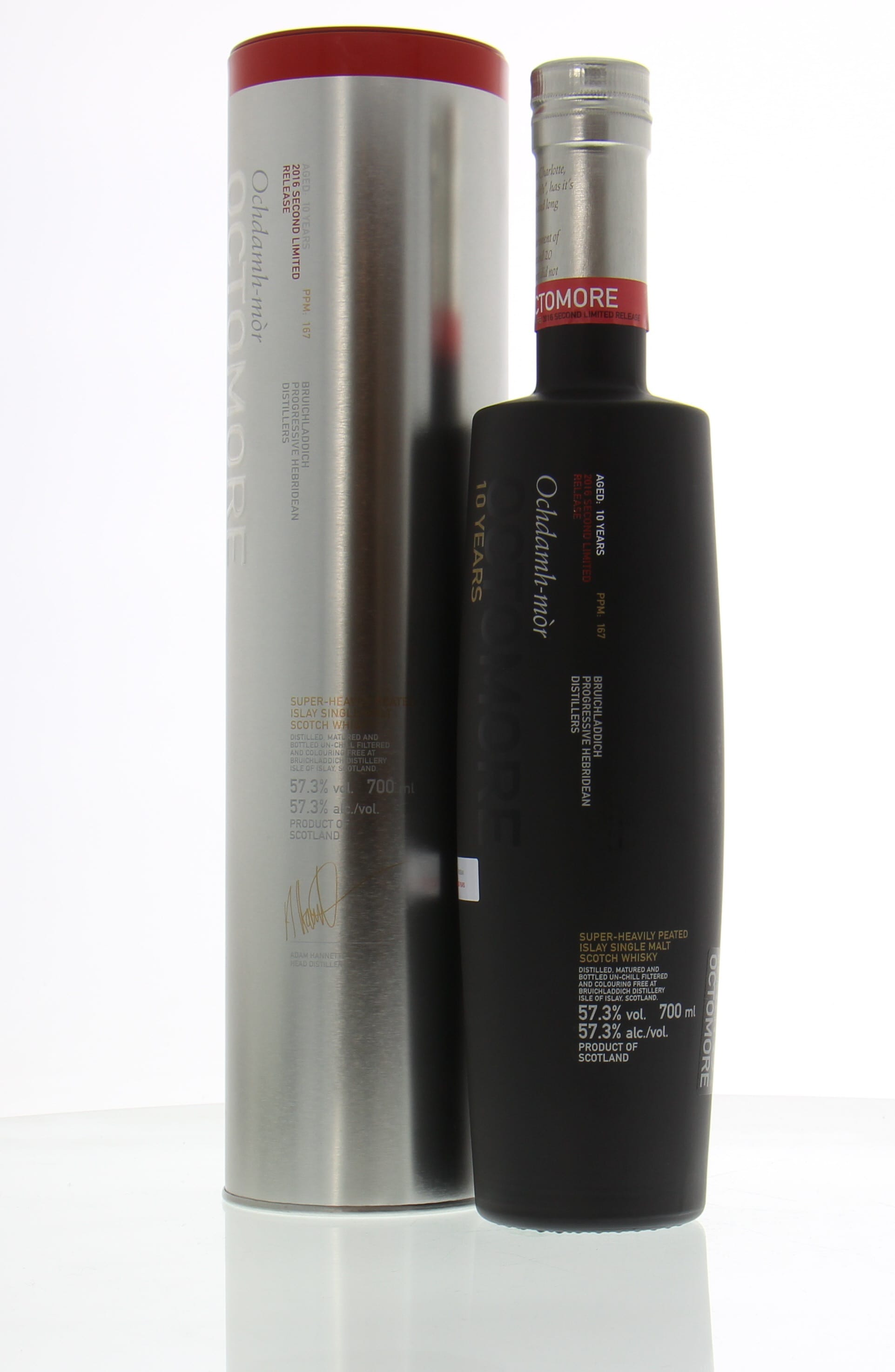 Bruichladdich - 10 Years Old Octomore 2016 Second Limited Release 57.3% NV