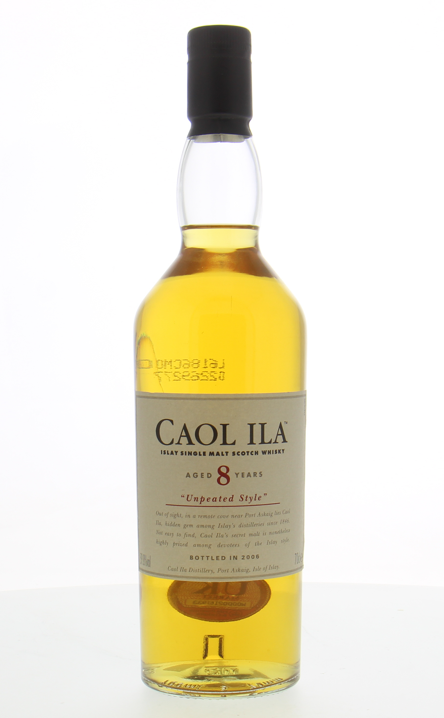 Caol Ila - Unpeated Style 8 Years Old 2006 59,8% NV No Original Box Included