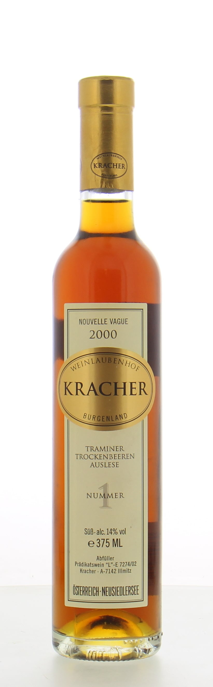 Kracher - Trockenbeerenauslese No 1 Traminer Nouvelle Vague 2000