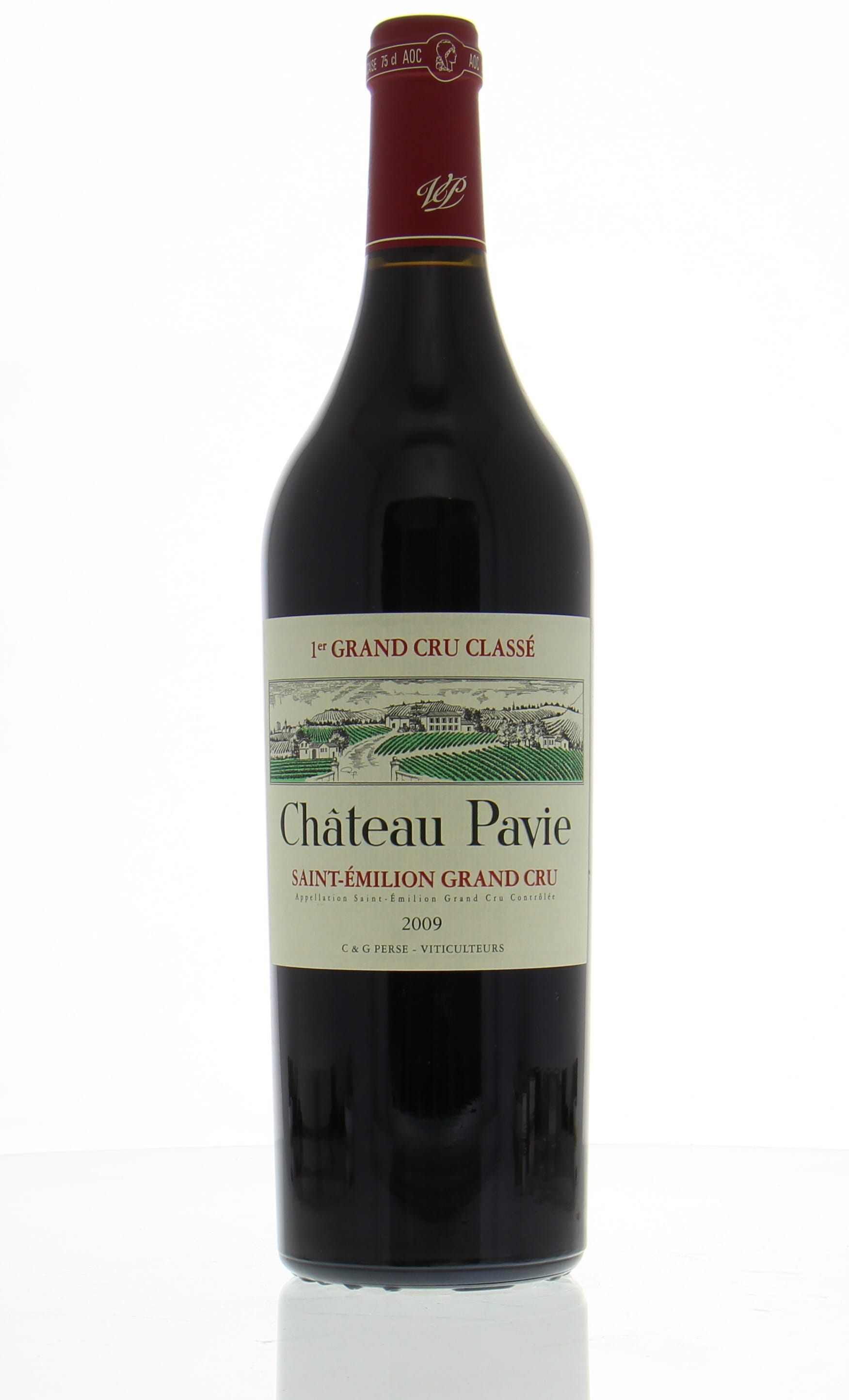 Chateau Pavie - Chateau Pavie 2009 From Original Wooden Case