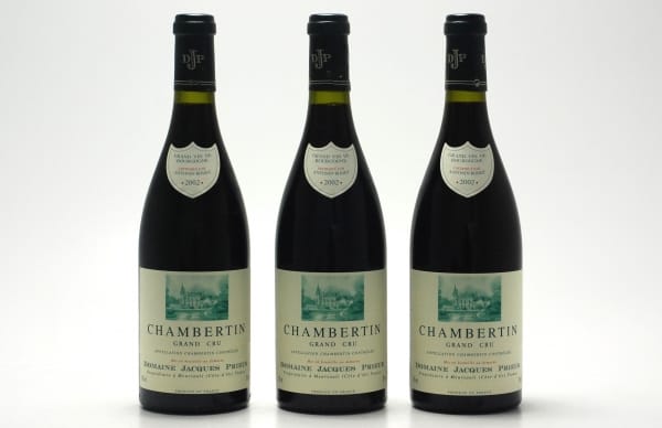 Domaine Jacques Prieur - Chambertin 2002 From Original Wooden Case