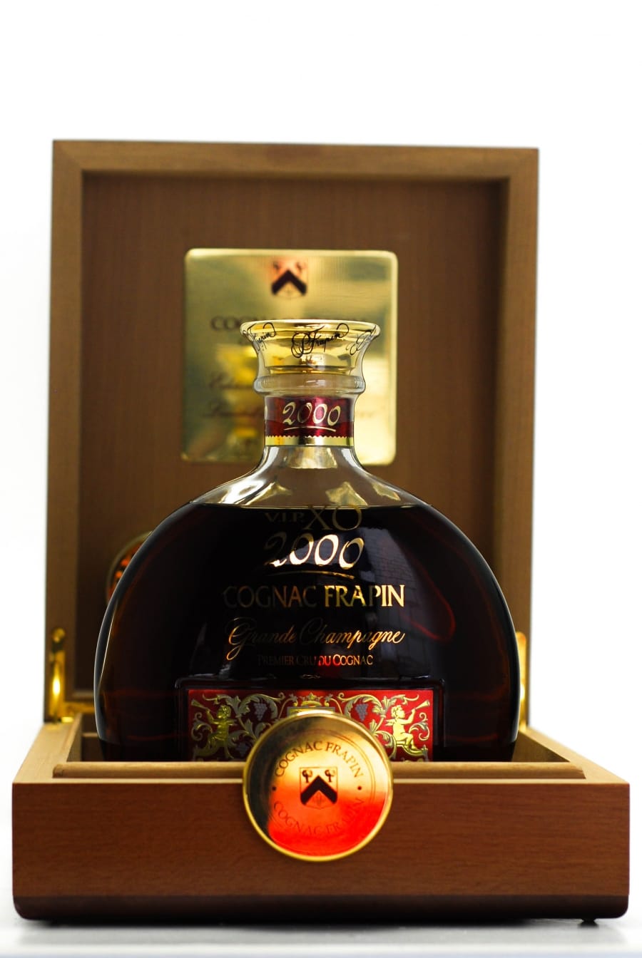 Frapin - Frapin Cognac with humidor NV From Original Wooden Case