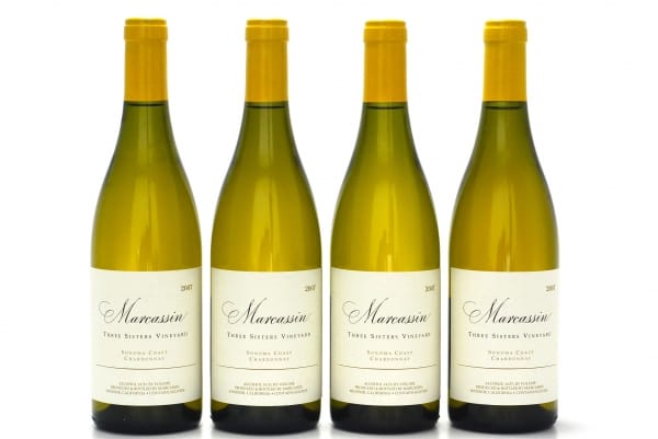 Marcassin - Three Sisters Chardonnay 2007 From Original Wooden Case
