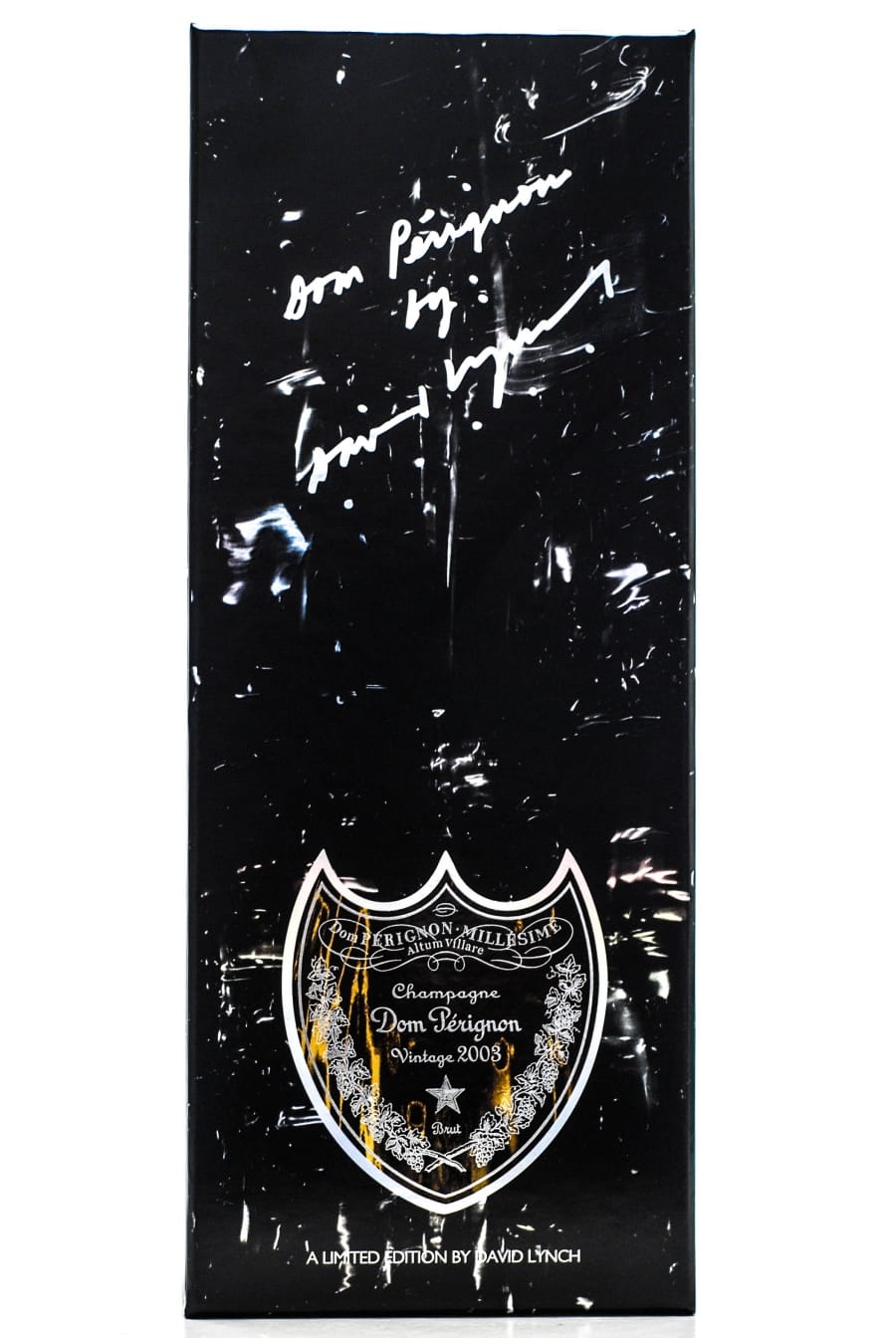 Moet Chandon - Dom Perignon Brut David Lynch limited edition 2003 From Original Wooden Case