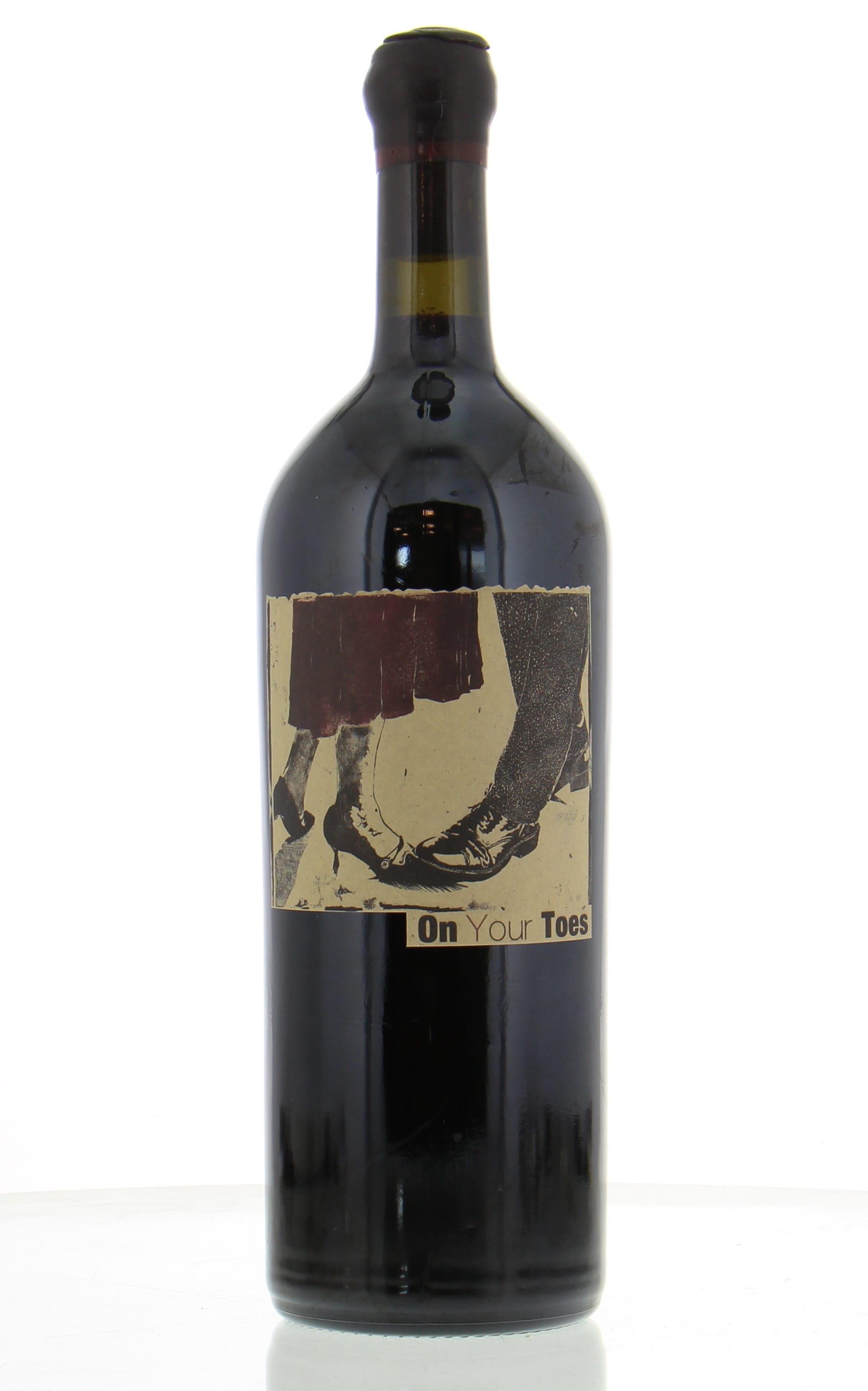 Sine Qua Non - On your Toes Syrah 2001 Top wax capsule damaged