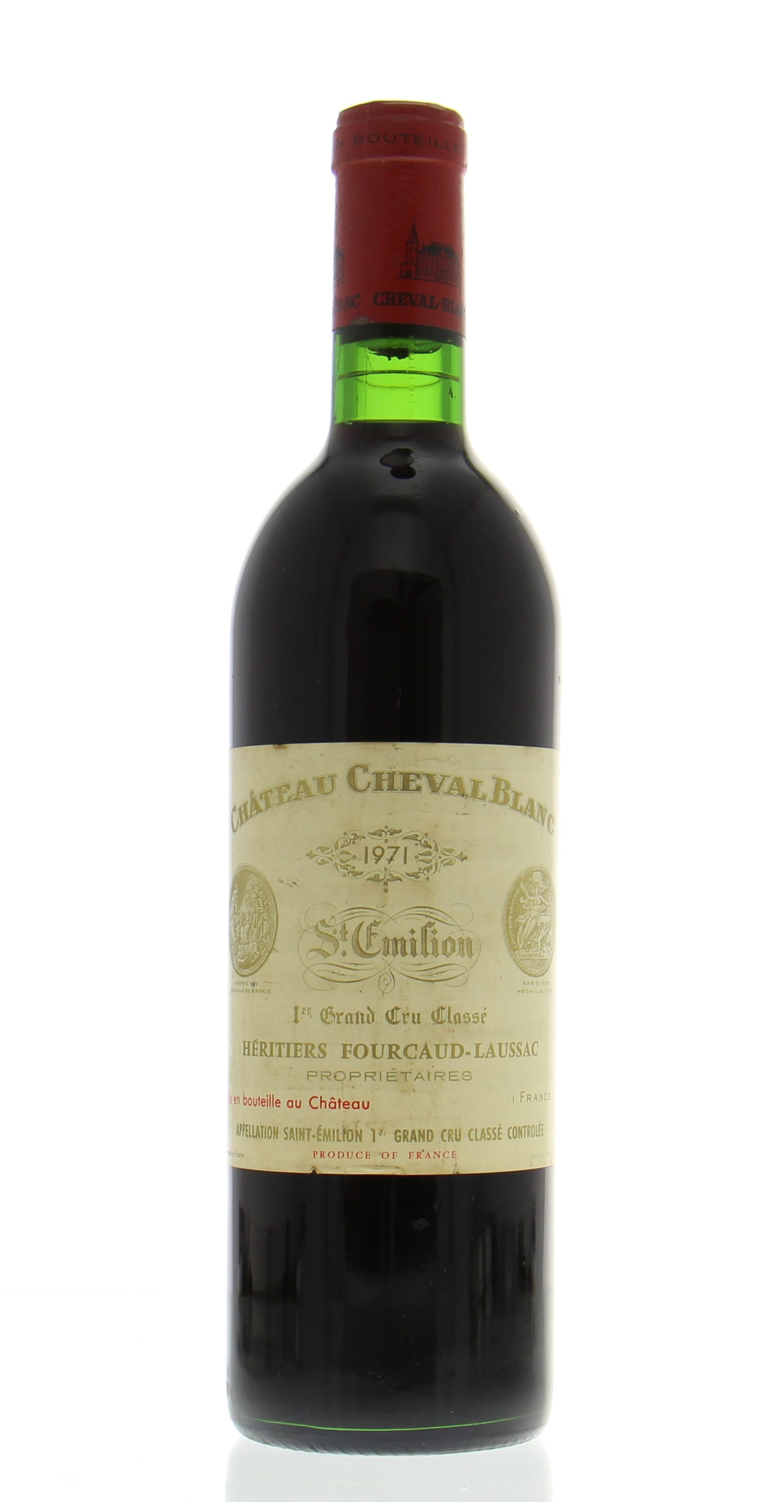 Chateau Cheval Blanc - Chateau Cheval Blanc 1971 Perfect