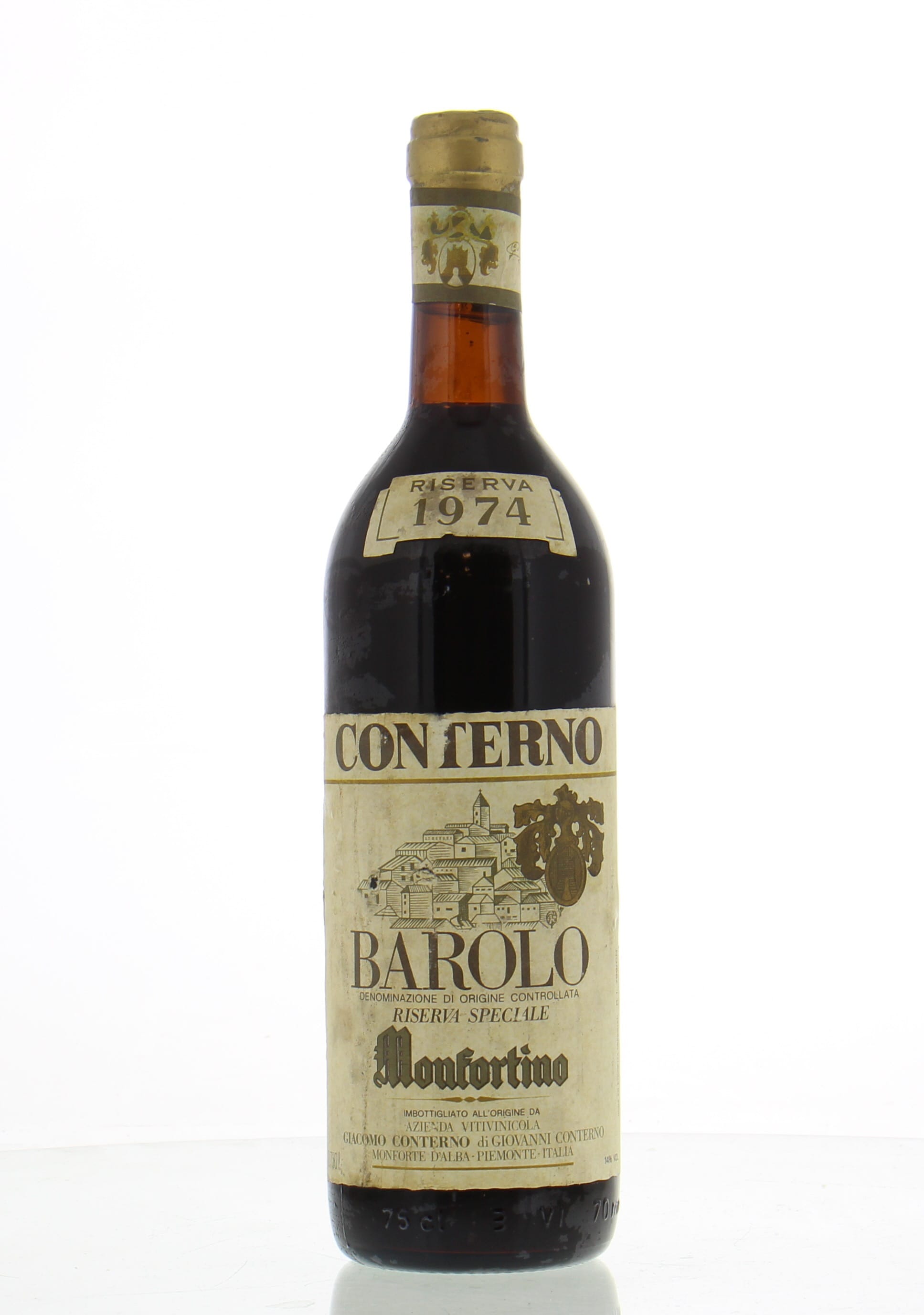 Giacomo Conterno - Barolo Riserva Monfortino 1974 Perfect