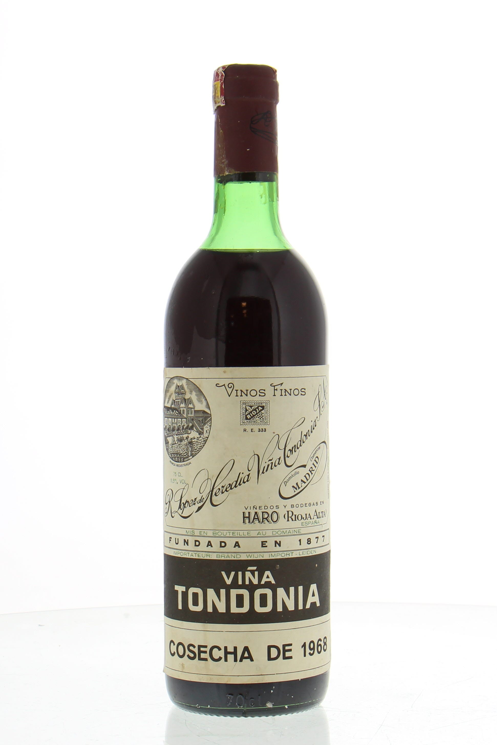 Lopez de Heredia - Vina Tondonia 1954 From Original Wooden Case