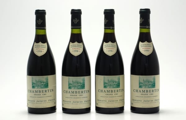 Domaine Jacques Prieur - Chambertin 1998 From Original Wooden Case