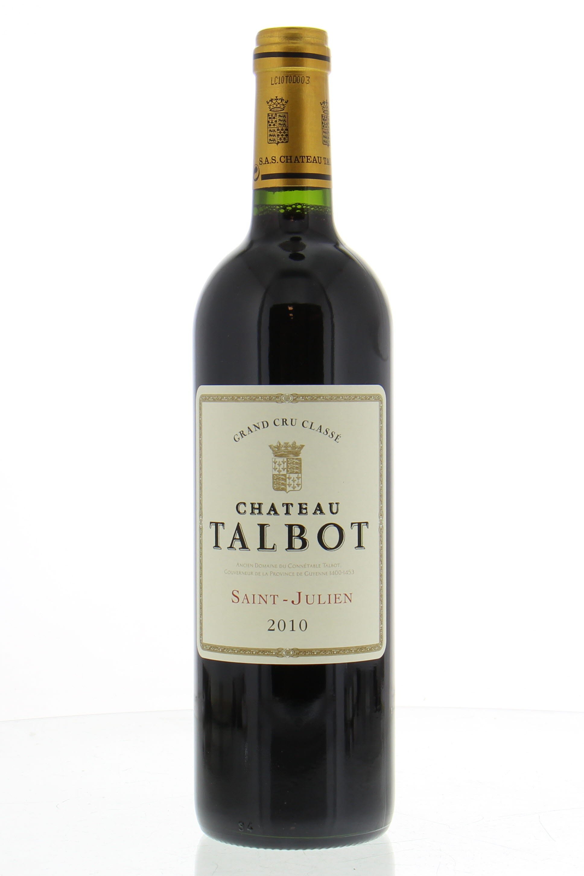 Chateau Talbot - Chateau Talbot 2010 From Original Wooden Case