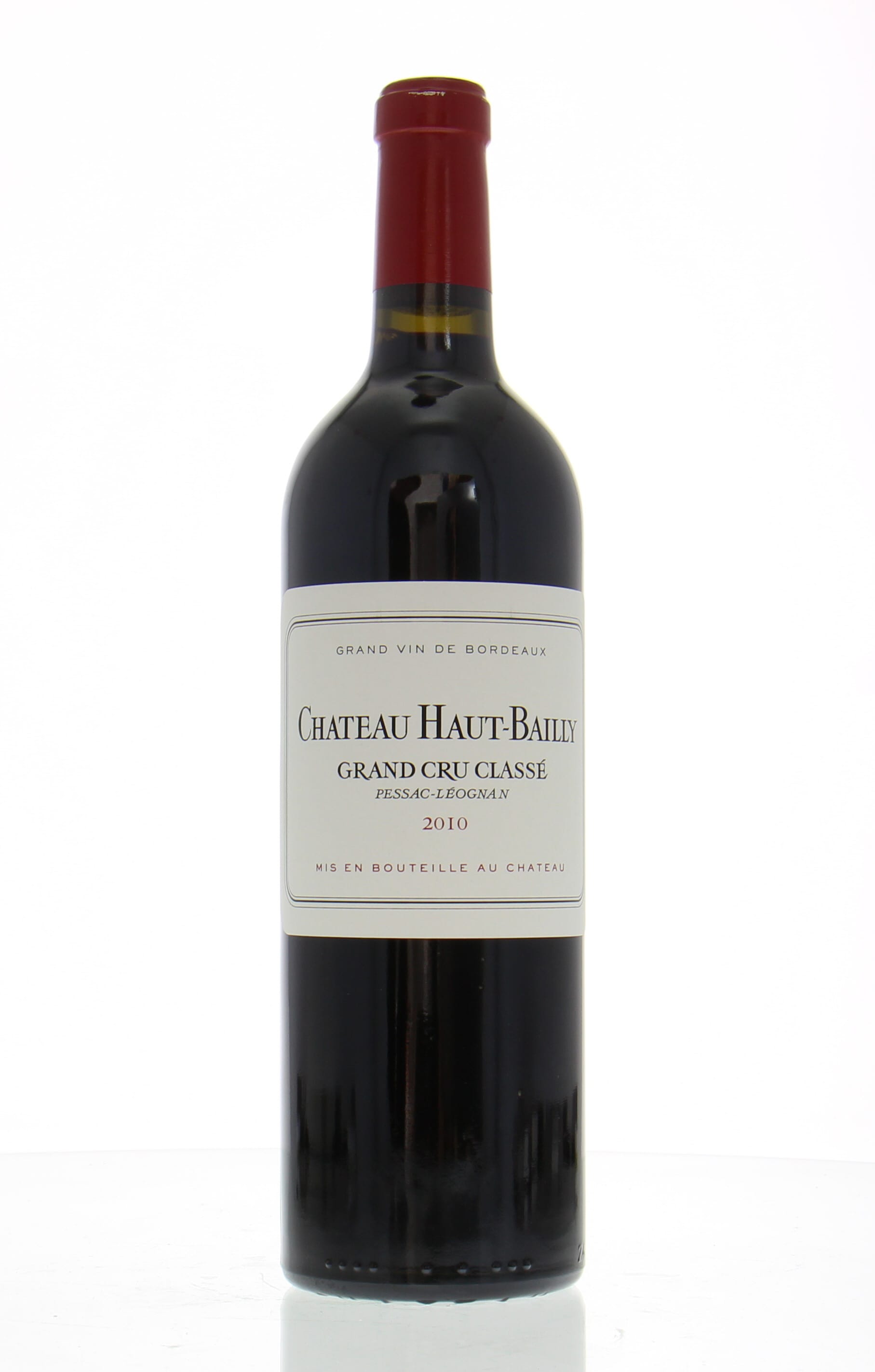 Chateau Haut Bailly - Chateau Haut Bailly 2010 From Original Wooden Case