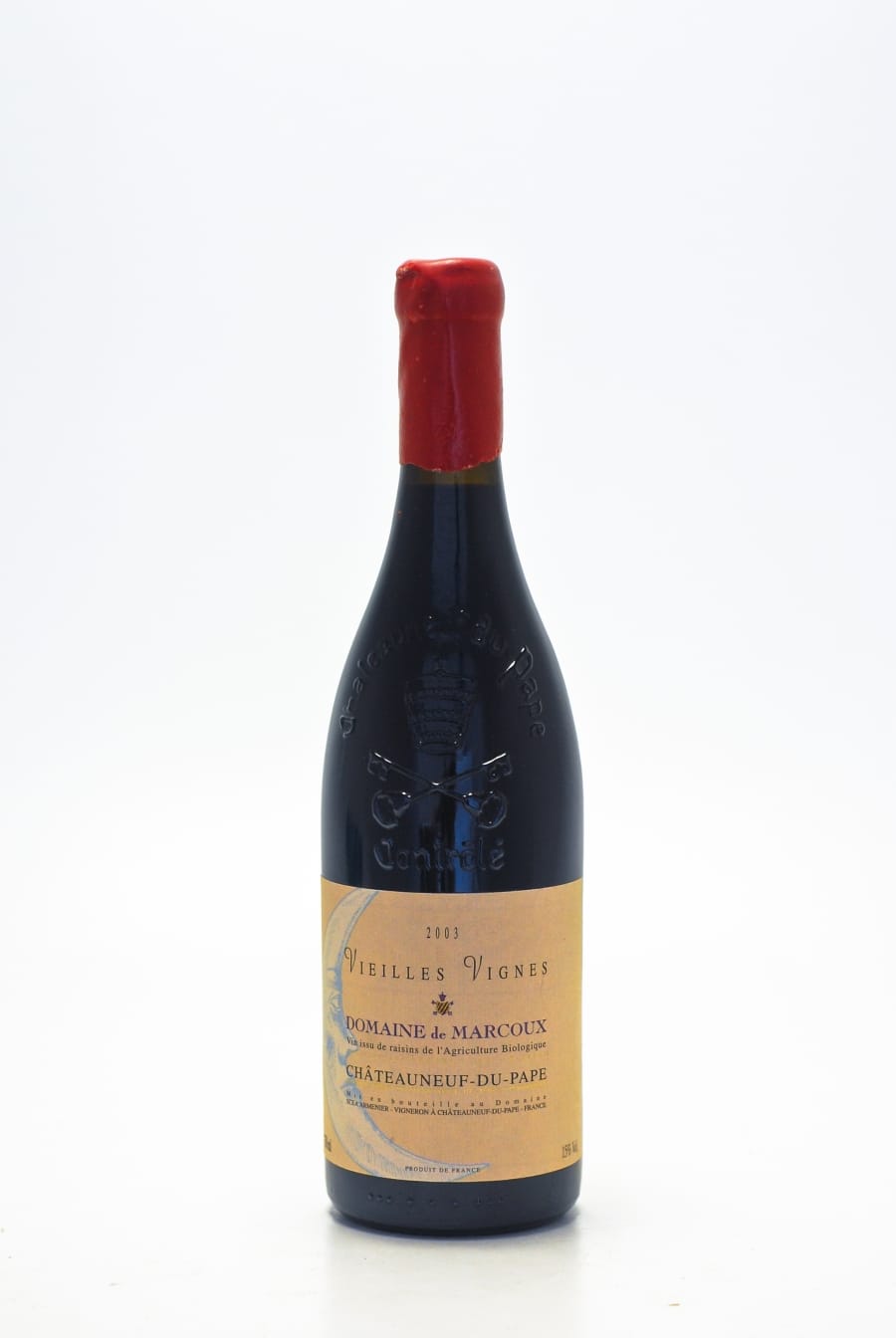 Marcoux - Chateauneuf du Pape vieilles vignes 2003 From Original Wooden Case