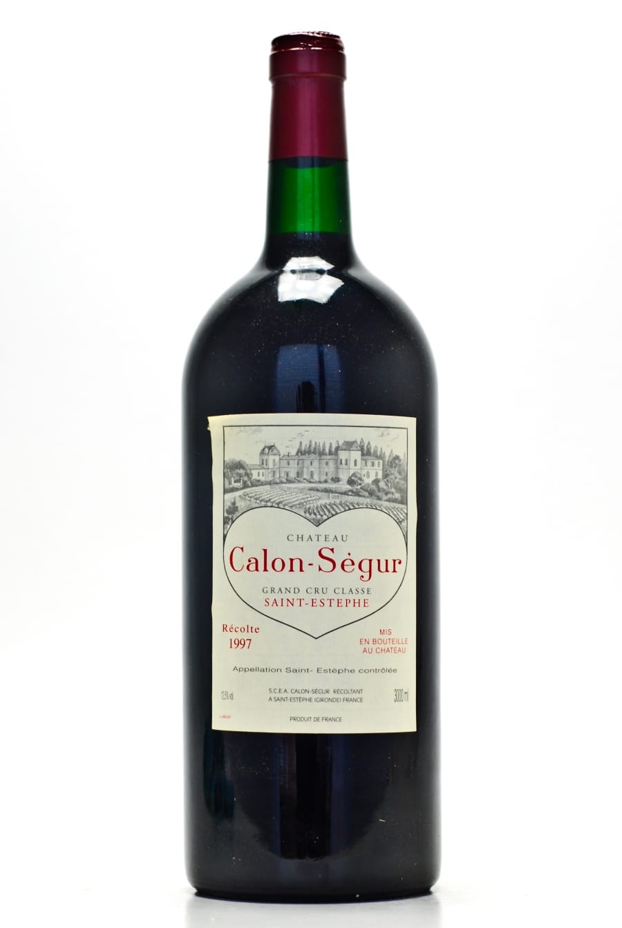 Chateau Calon Segur - Chateau Calon Segur 1997 From Original Wooden Case