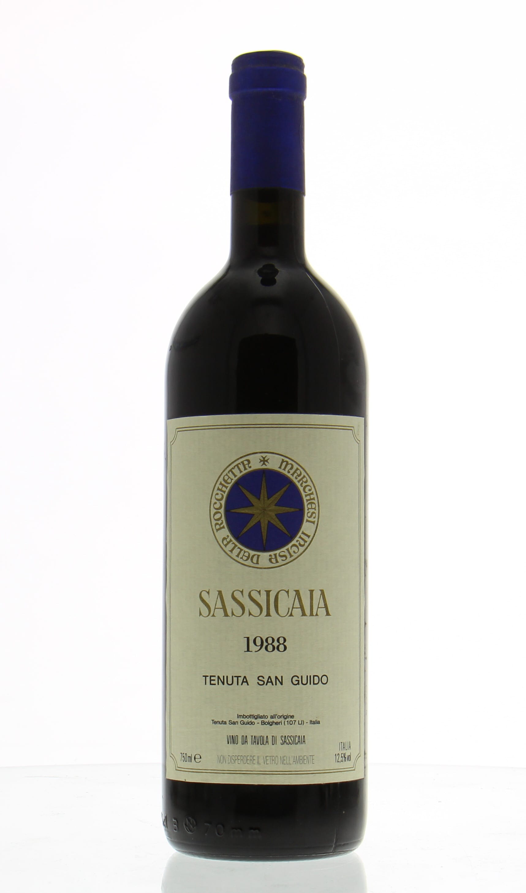 Tenuta San Guido - Sassicaia 1988 From Original Wooden Case