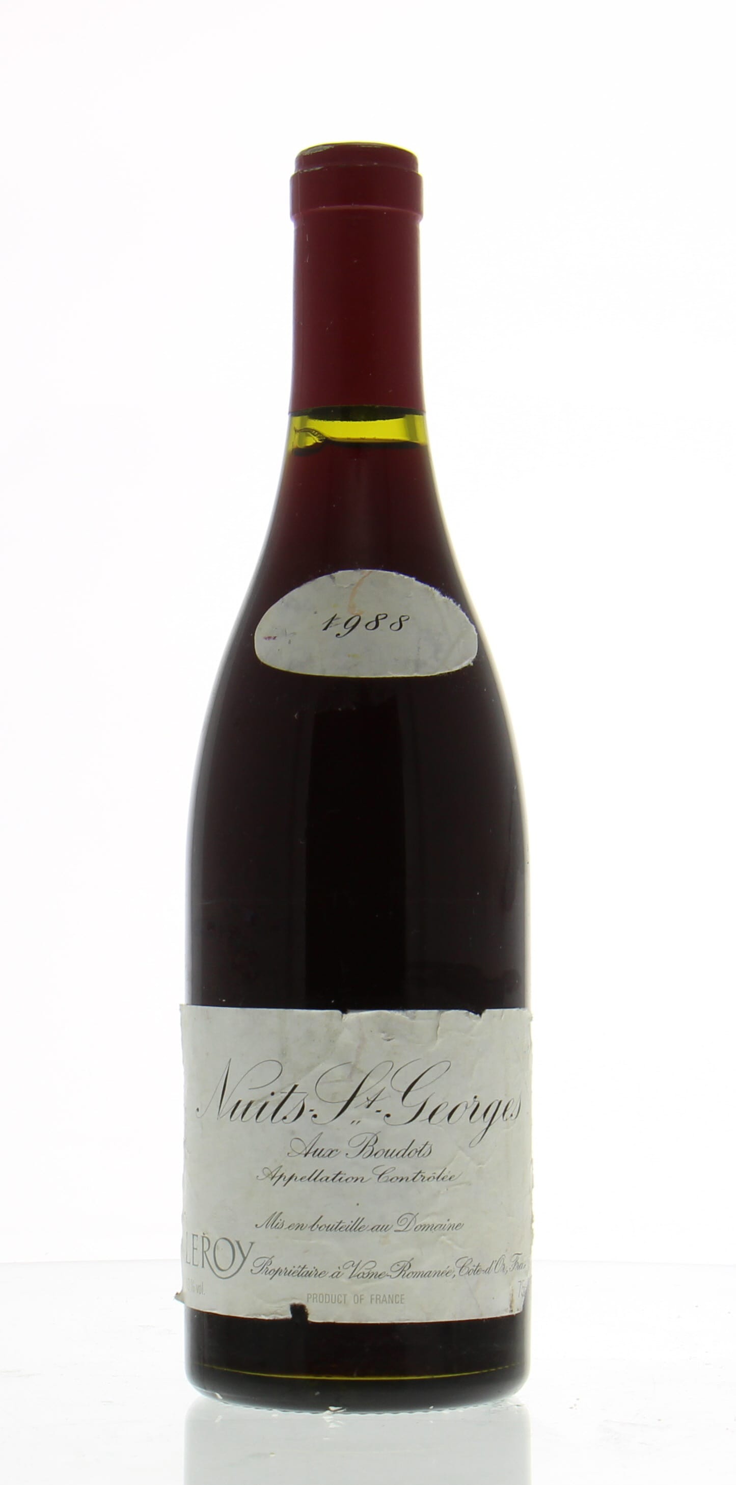 Domaine Leroy - Nuits St. Georges Les Boudots 1988 Very Good