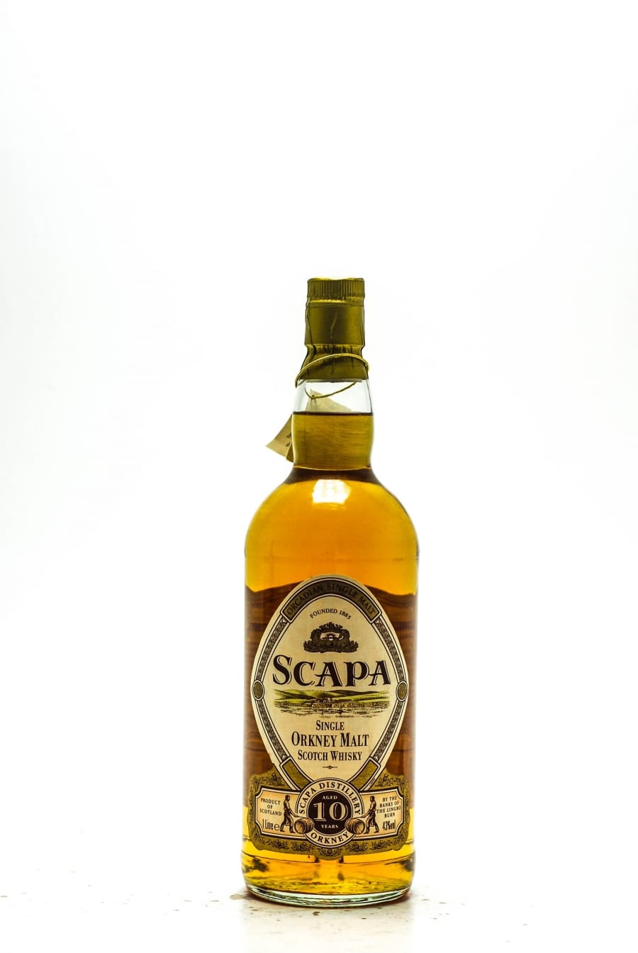 Scapa - 10 years old 43% Old botteling 1 Liter NV Perfect