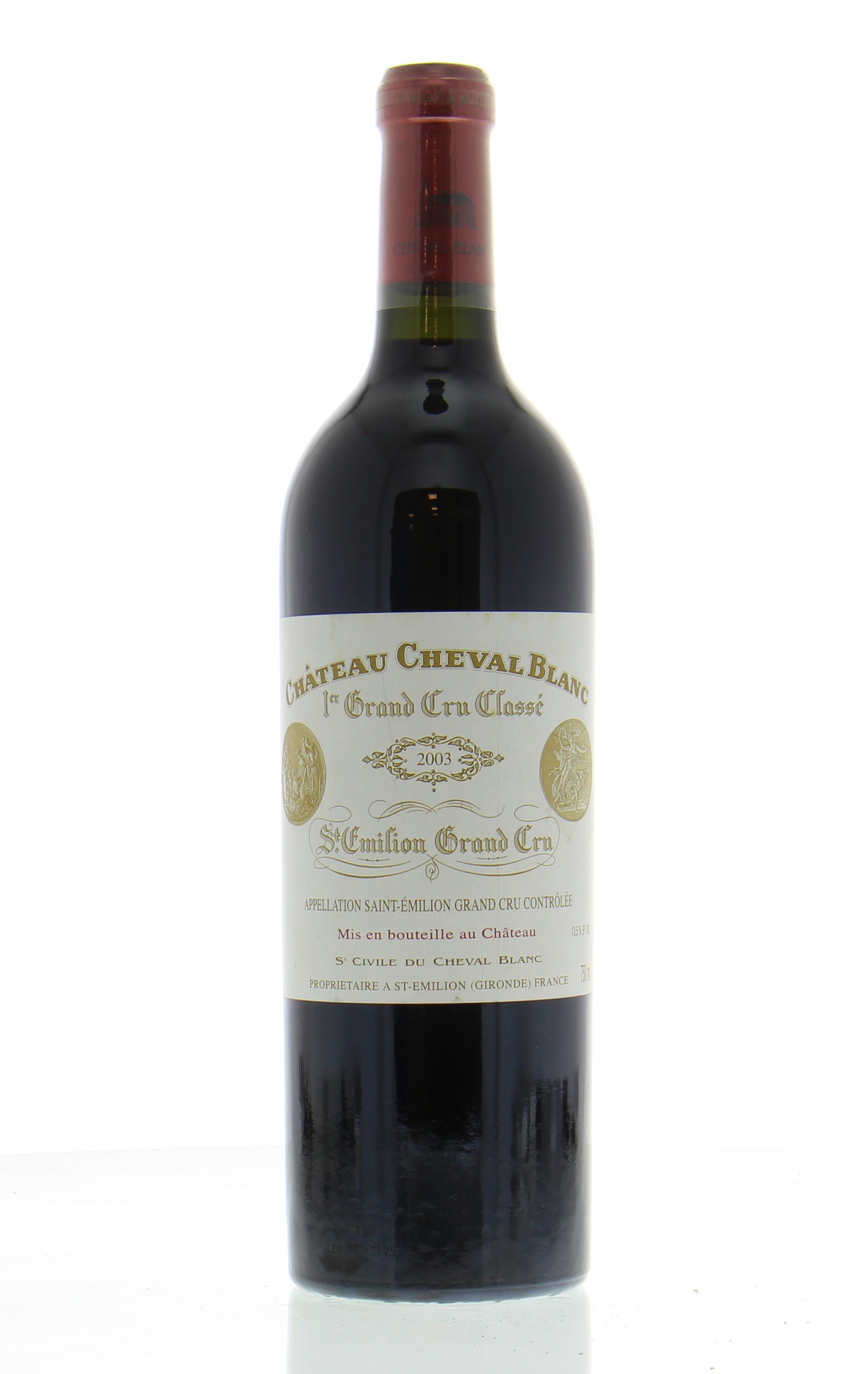 Chateau Cheval Blanc - Chateau Cheval Blanc 2003 OWC