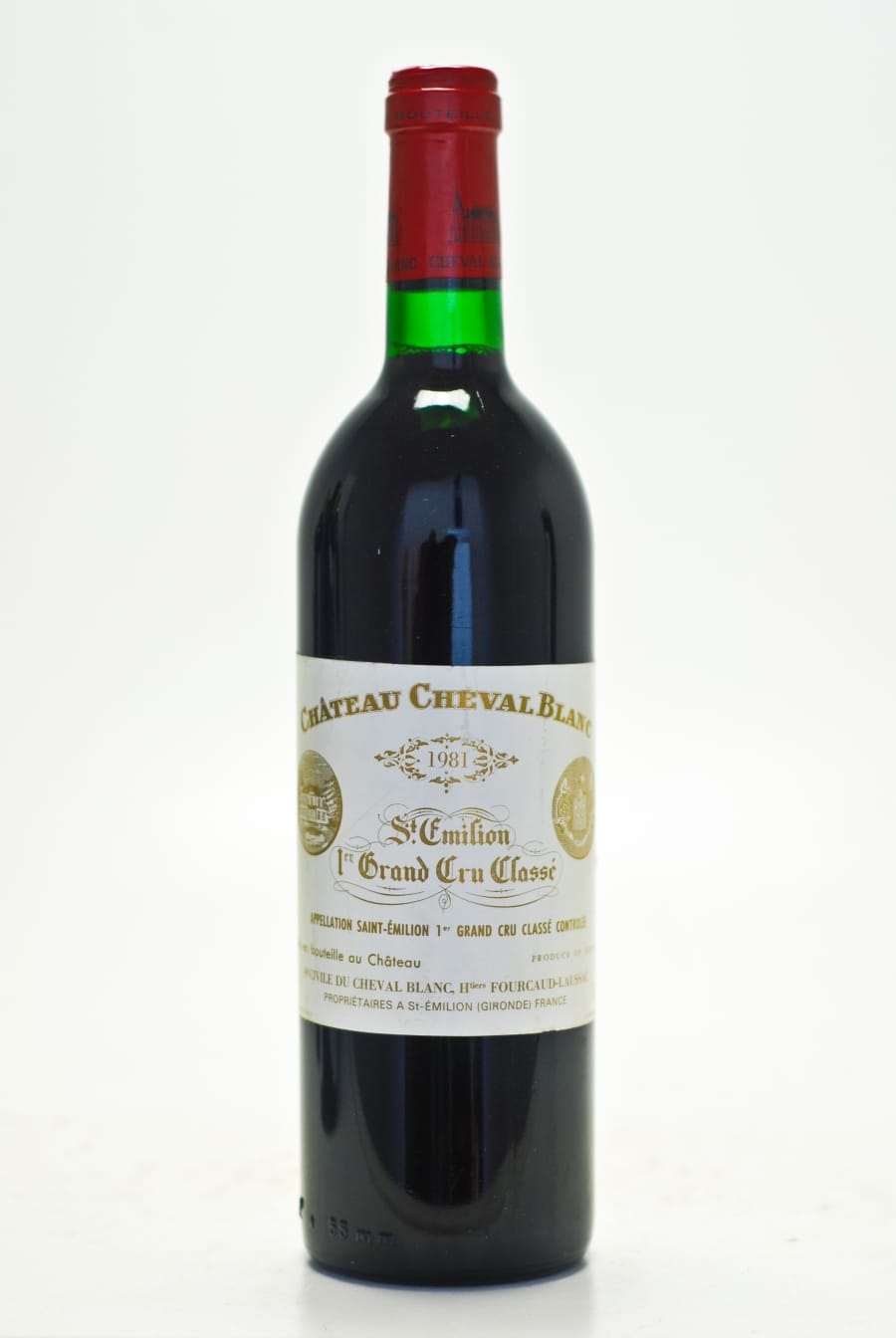Chateau Cheval Blanc - Chateau Cheval Blanc 1981 From Original Wooden Case