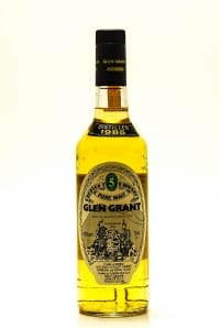 Glen Grant - 5 years old 1985 Seagram Import Italy 40% 1985