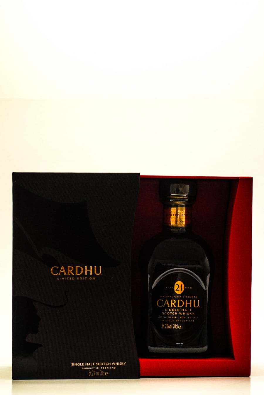 Cardhu - Cardhu 21 years Special Release 54.2% 1991 In Original Wooden Case