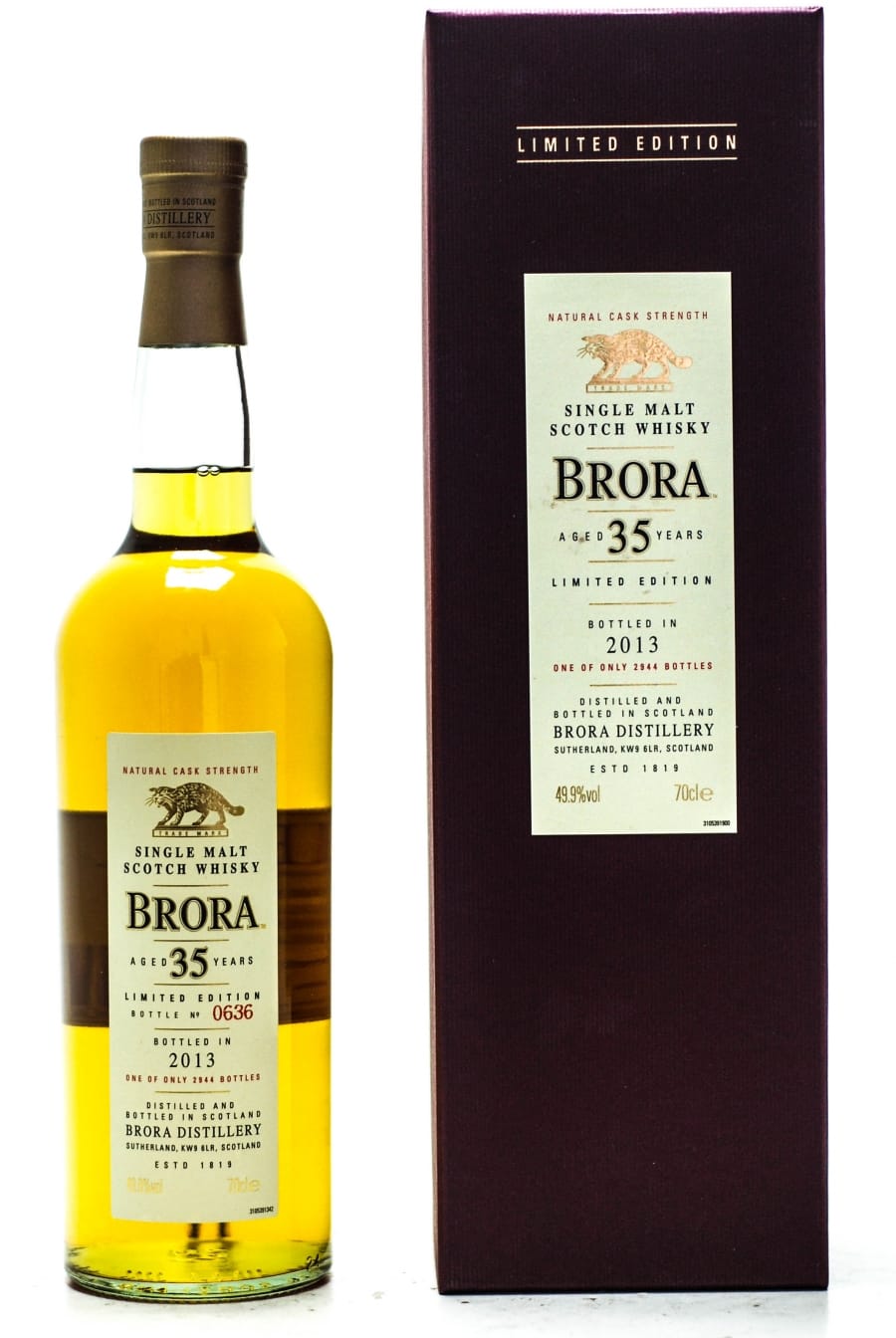 Brora - Brora 12th release 35 years old 49.9% Bottled 2013 Limited Edition 1 of 2944 bottles 1977 Perfect