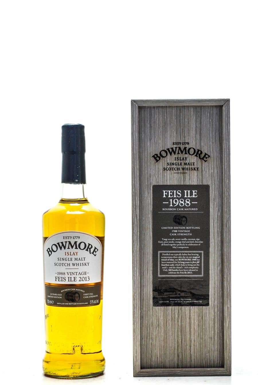 Bowmore - Feis Isle 2013 24 Years Old 51% 1988 Perfect