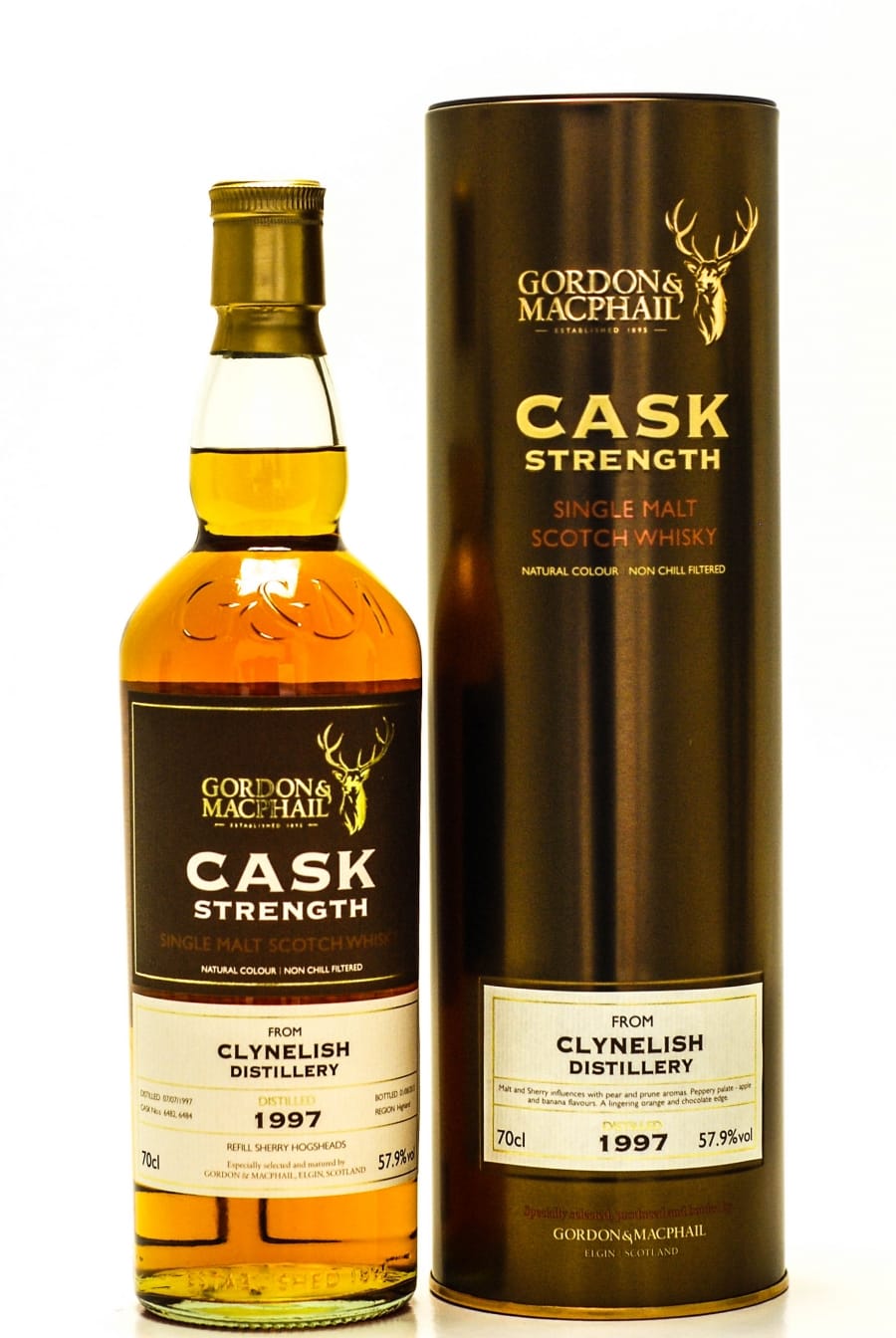 Clynelish - 16 Years Old Gordon & MacPhail Cask Strength Collection Casks:6482+6484 57,9% 1997 Perfect