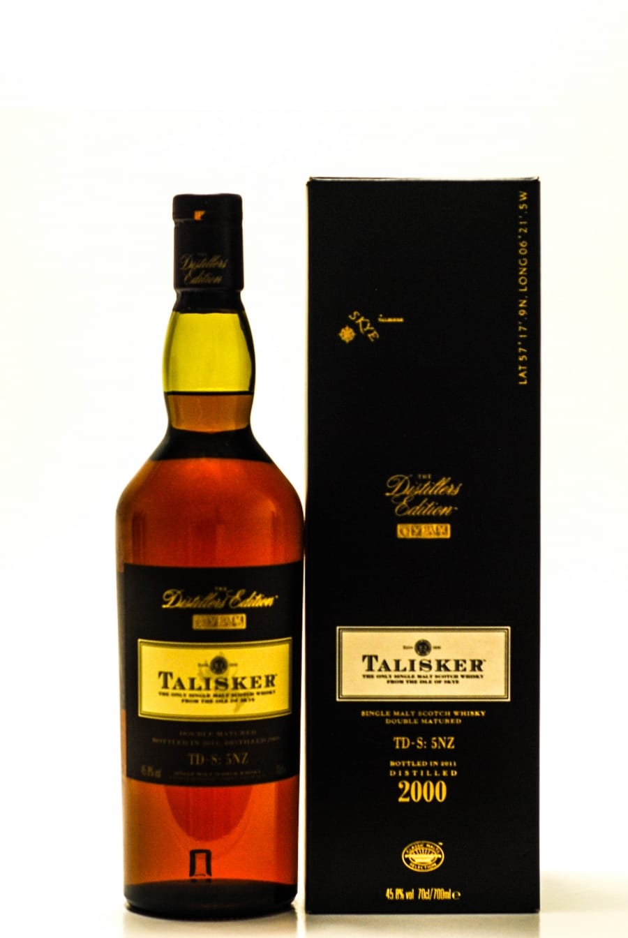 Talisker - Distillers Edition Vintage 2000 Amoroso Sherry Casks Finish Bottlecode: TD-S:5NZ 45,8% 2000 Perfect