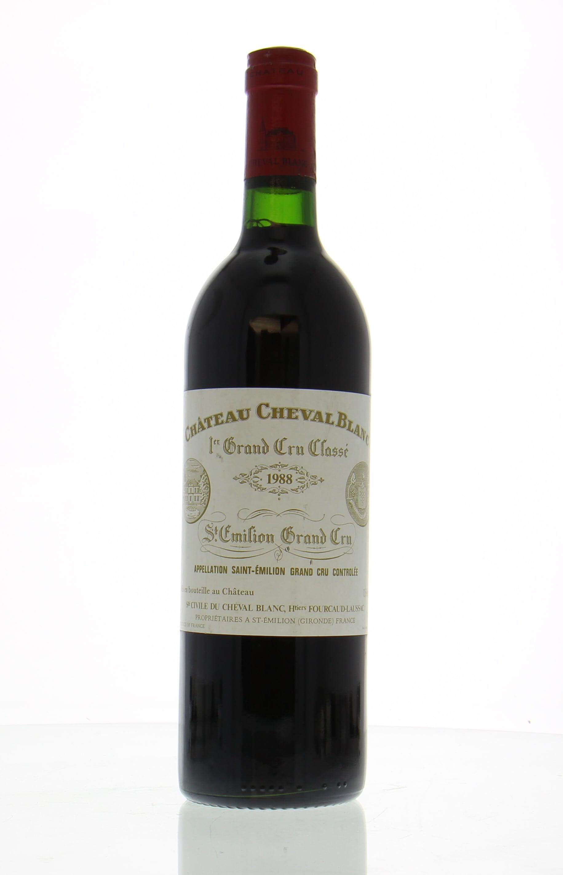 Chateau Cheval Blanc - Chateau Cheval Blanc 1988 From Original Wooden Case