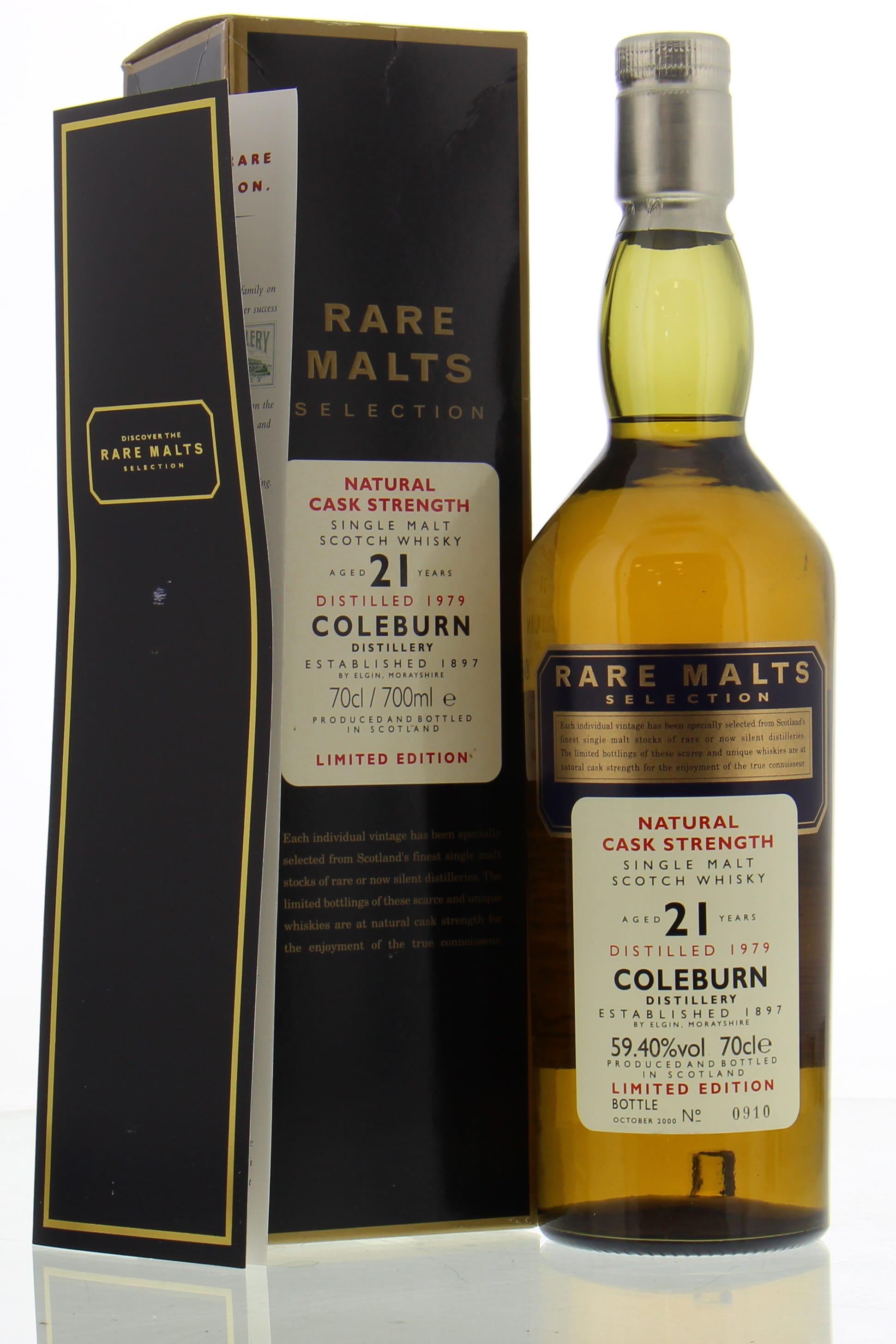 Coleburn - 1979 Rare Malts Selection 21 Years Old 59,4% 1979 Perfect