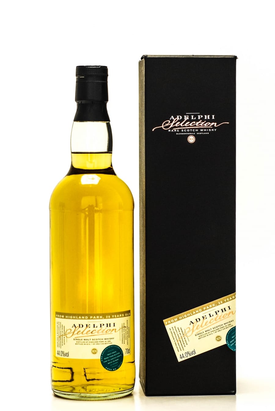 Highland Park - Highland Park Adelphi Selection 26 YO Refill Bourbon Cask: 10112 Distilled 1986 Bottled 2013 44% 1986