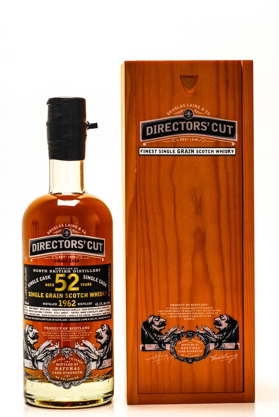 North British - 52 Years Old Douglas Laing Directs Cut Cask:10356 41.1% 1962 Perfect